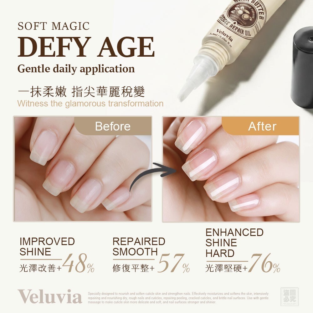 WSBB11769  美國Veluvia-乳木果賦活修護指緣精華油（10月中）