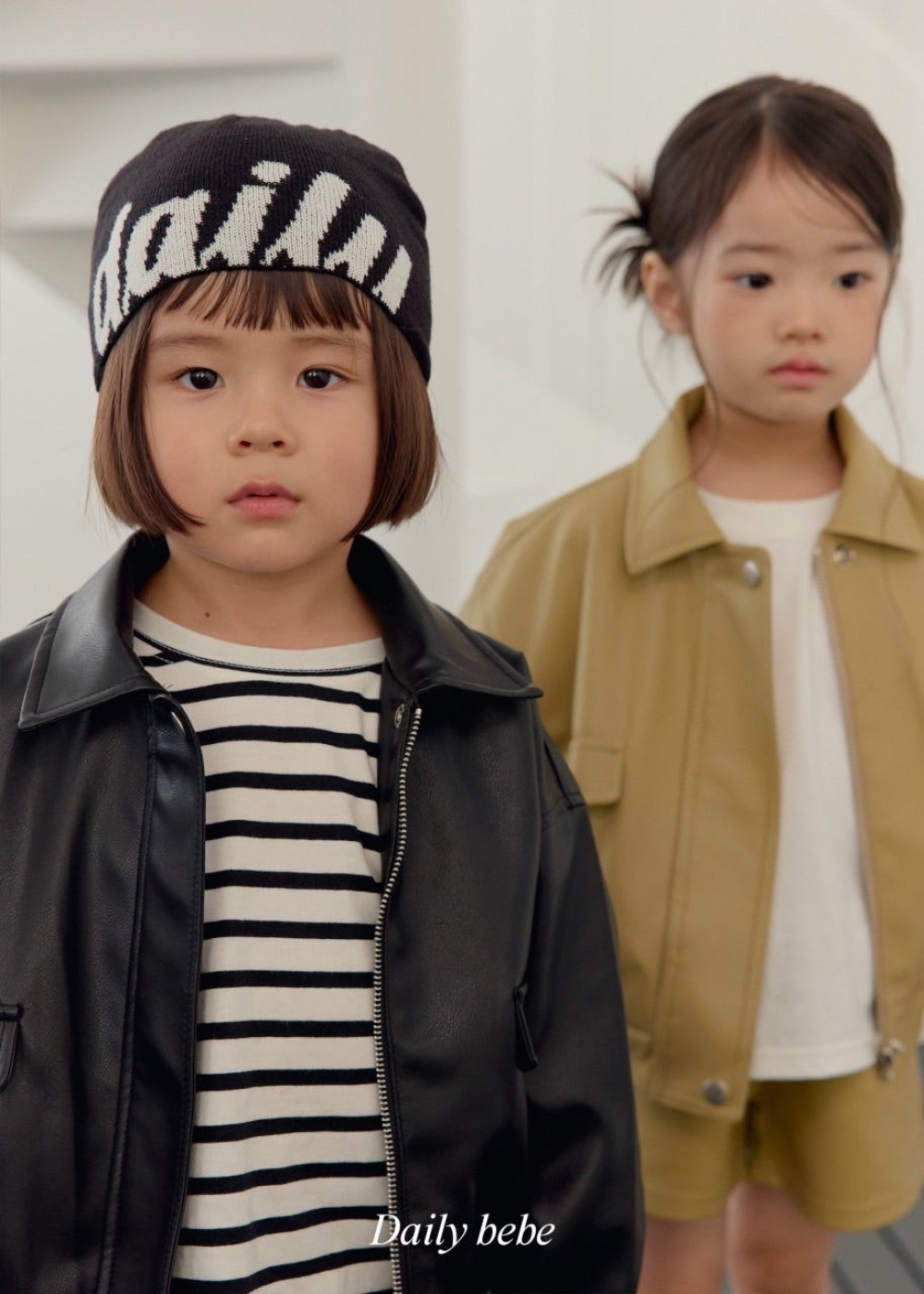 Dailybebe 皮夾克外套 / 2色