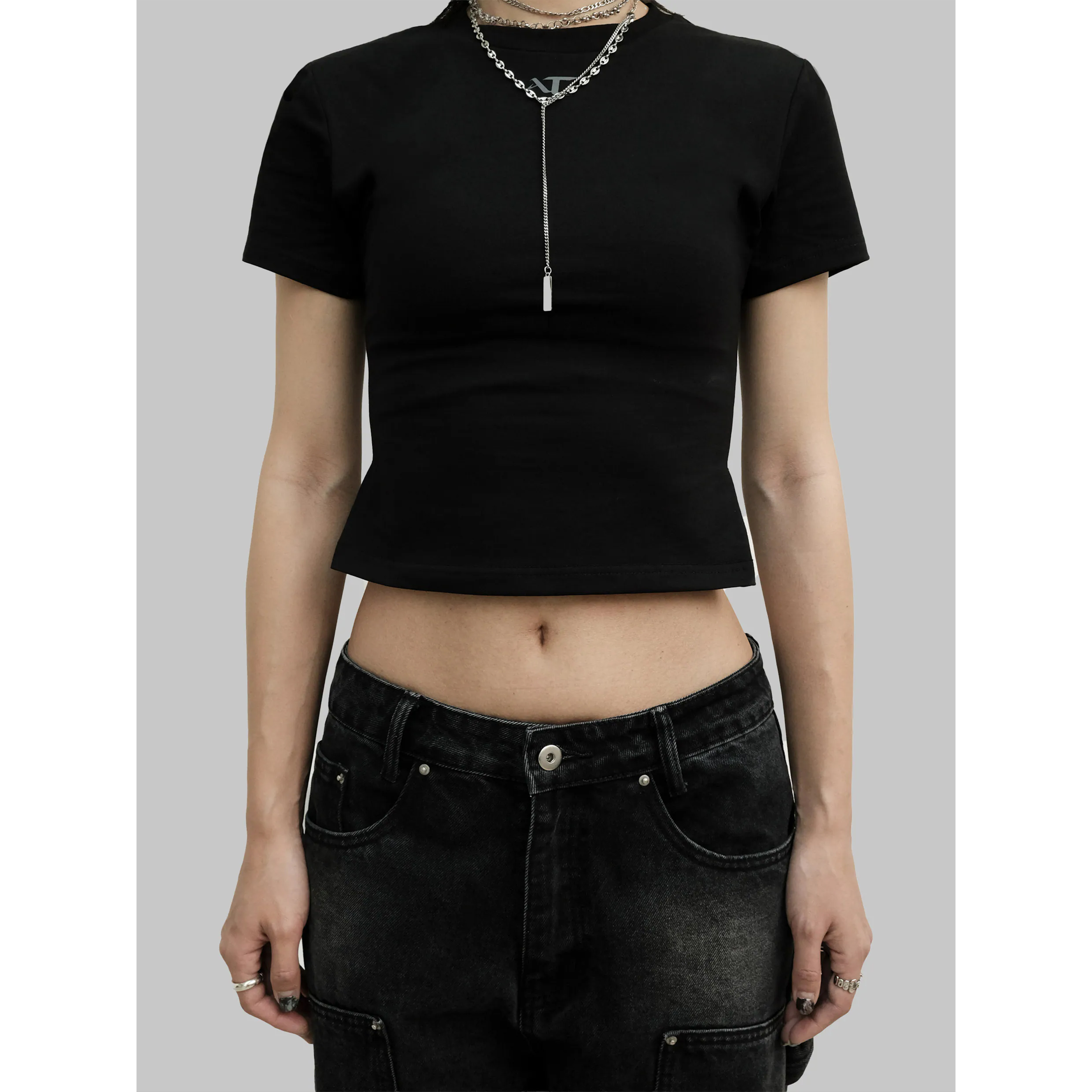 Anonymous Talking Pleated Tee - WMS 26SS 皺褶短Tee