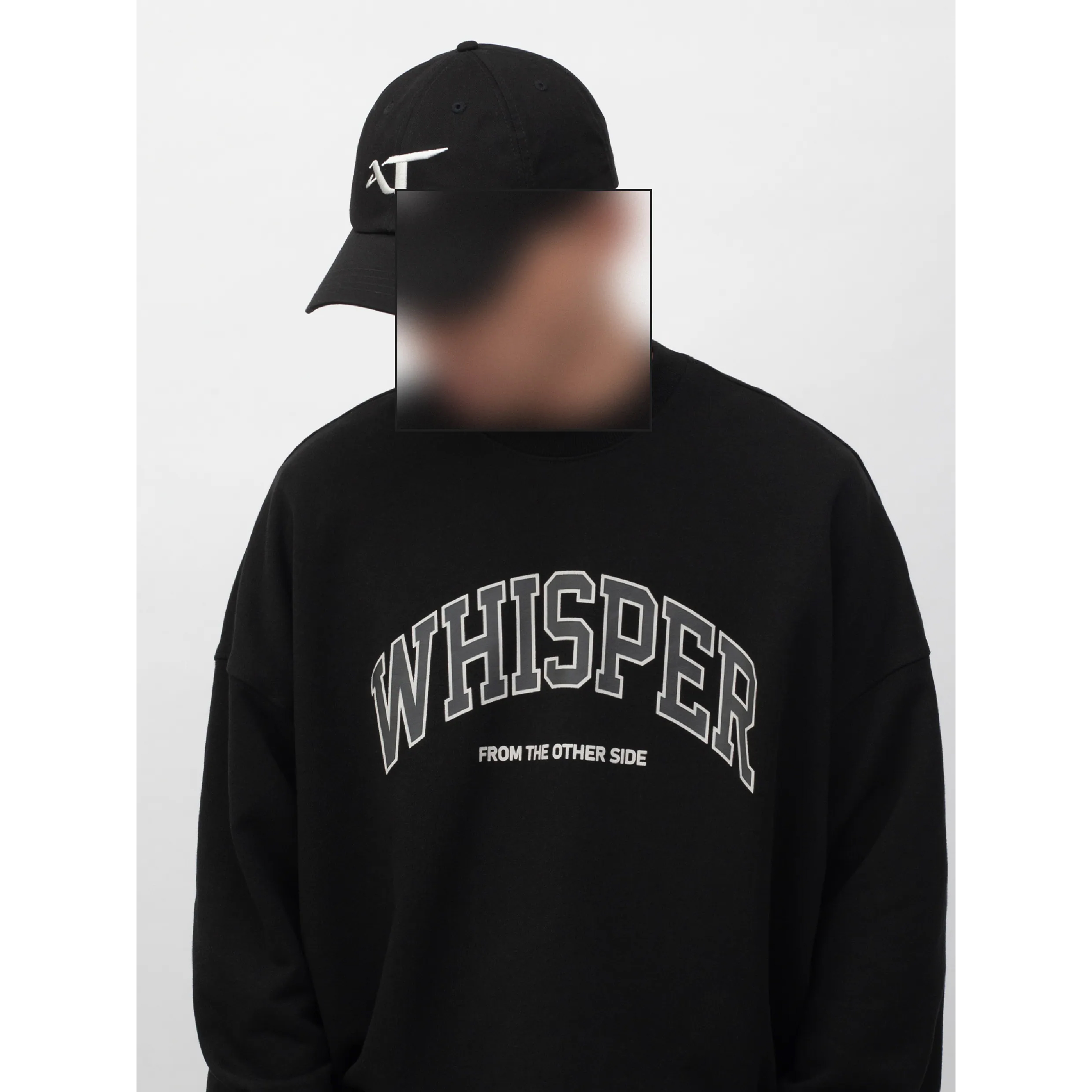 Anonymous Talking WHISPER Sweatshirt 主題大學Tee