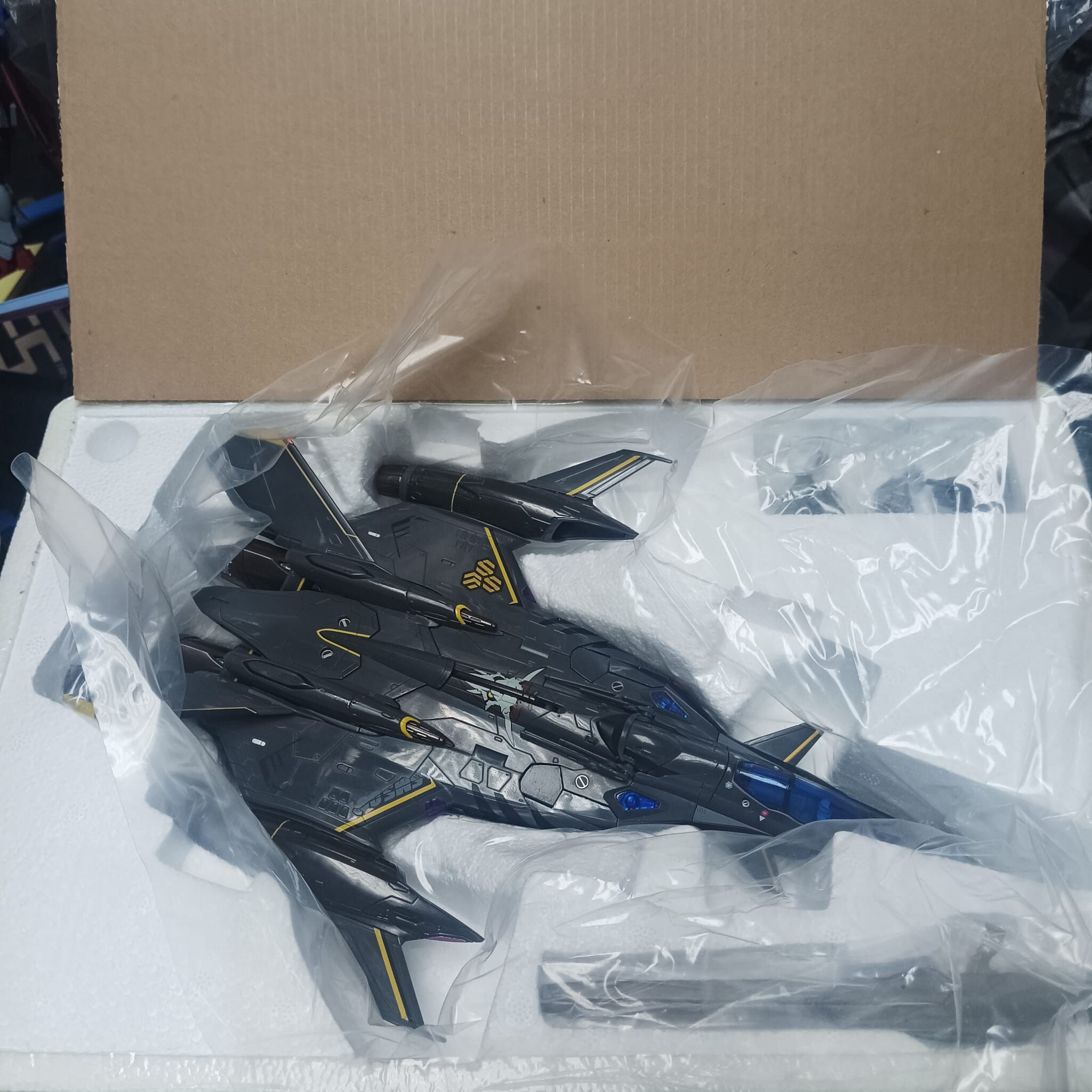 寄賣- Bandai DX超合金 超時空要塞 Macross YF29 Ozma Leo Custom 奧茲馬機 連 super part