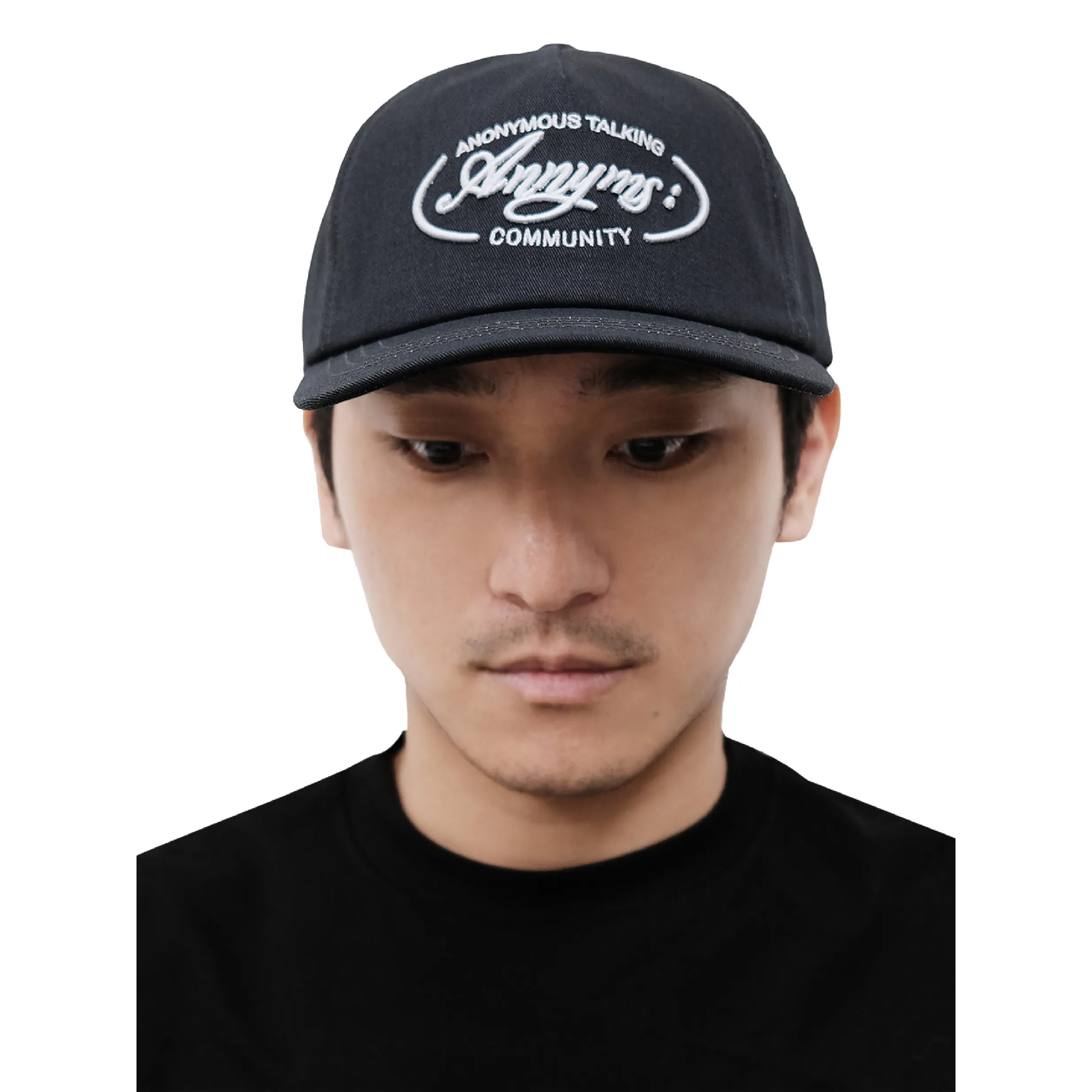 Anonymous Talking Logo Cap 刺繡棒球帽