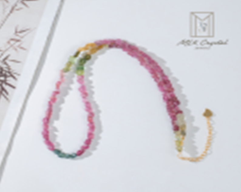 AC13 滿堂彩|天然碧璽項鍊 / 滿堂彩|天然碧璽手串 [S660ZC6212] $798