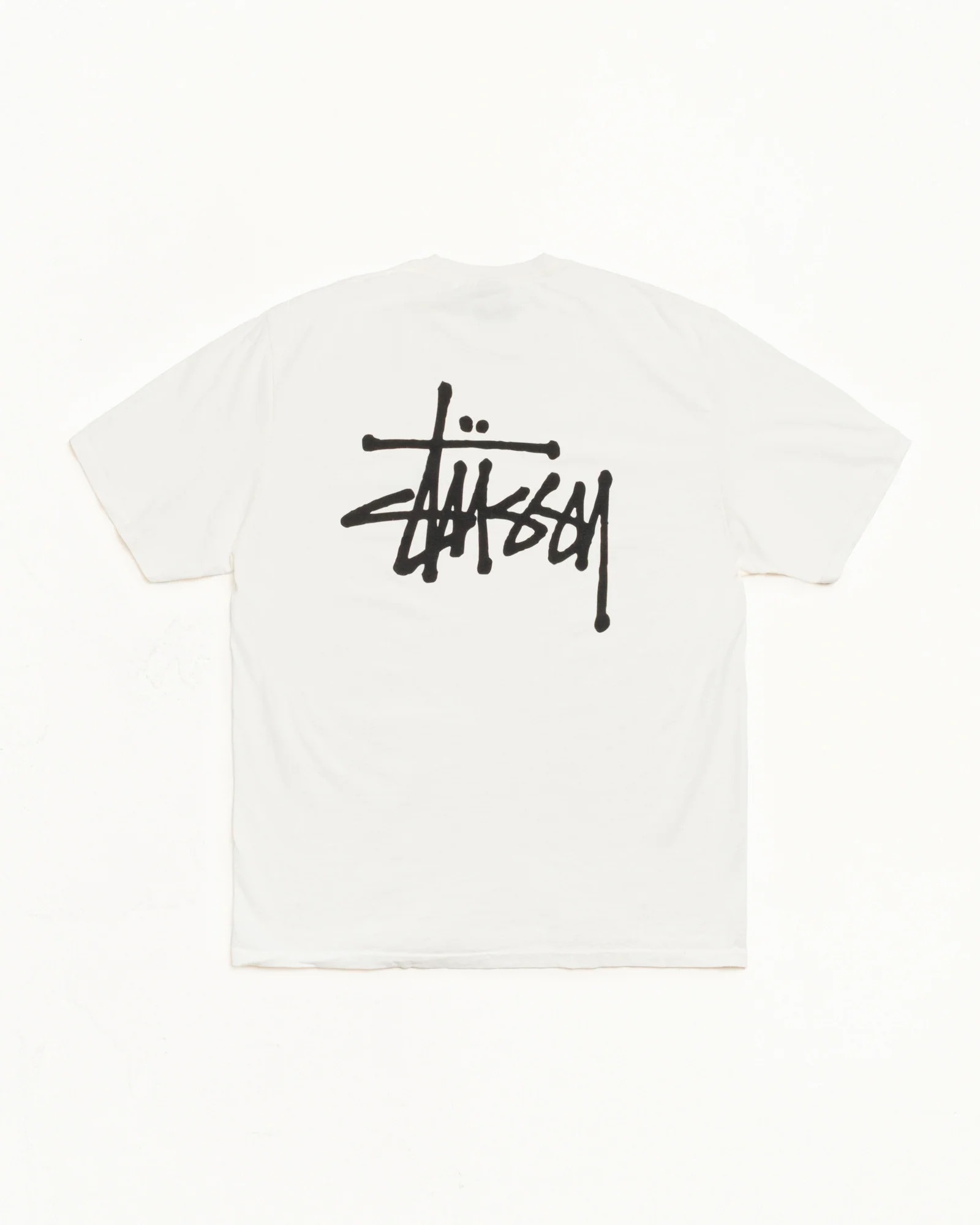 Stussy Basic Stussy Tee Pigment Dyed Natural