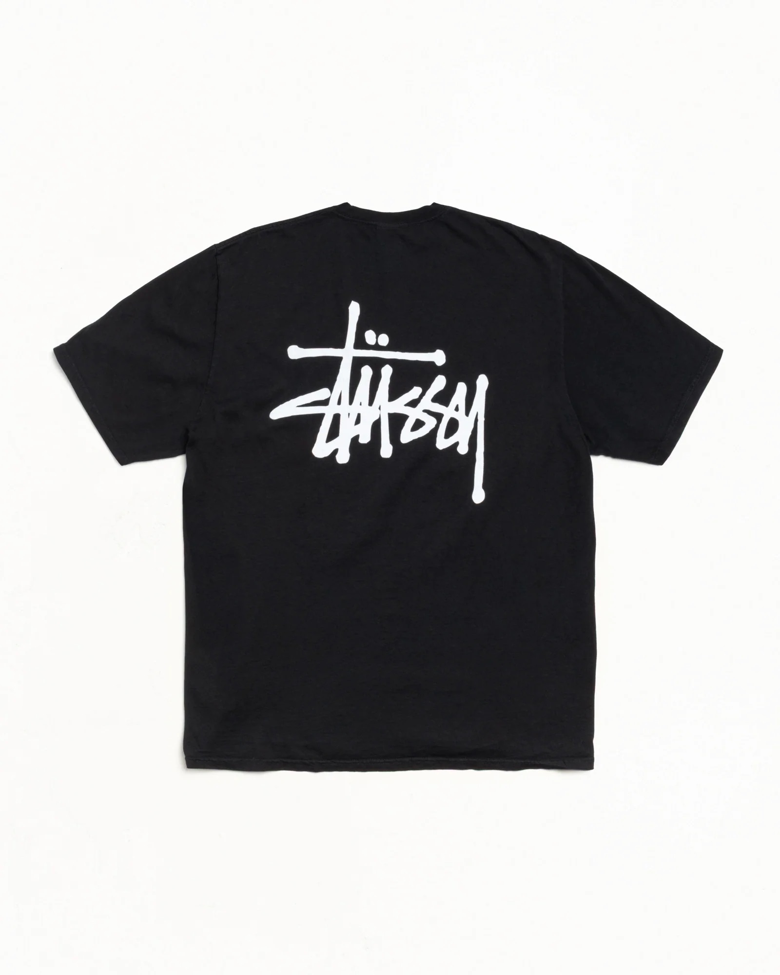 Stussy Basic Stussy Tee Pigment Dyed Black