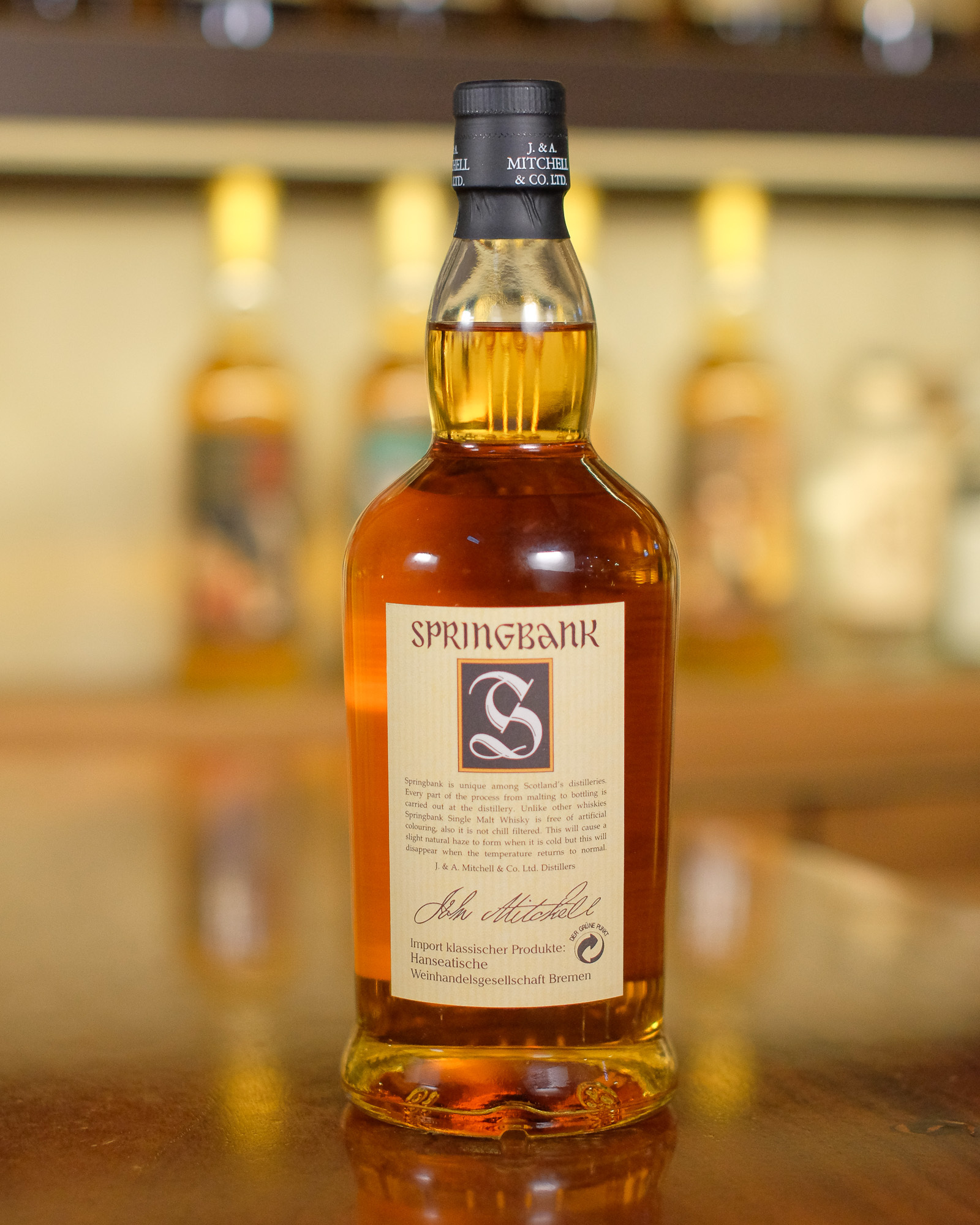 Springbank 10YO 46% (Old Bottling)