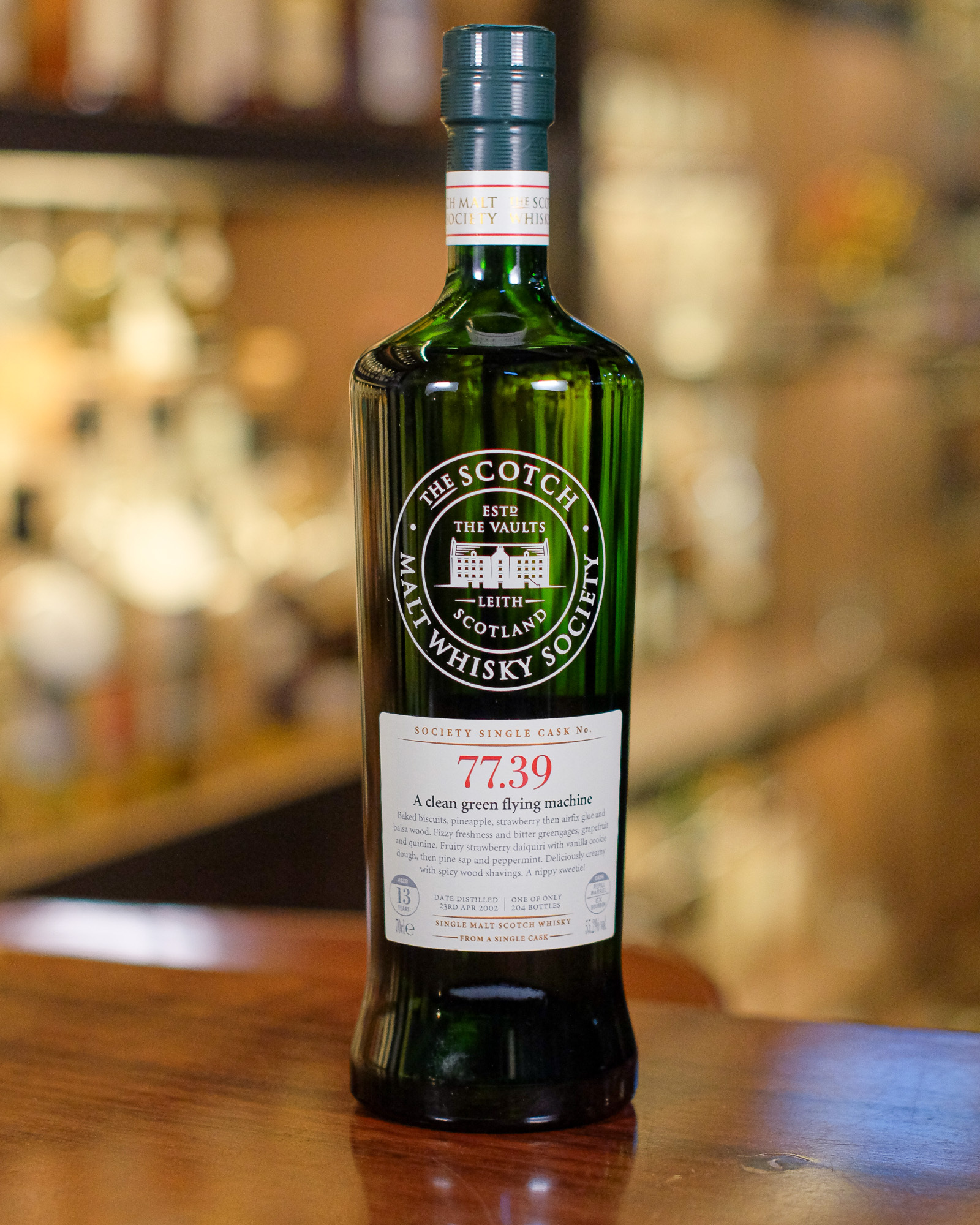 77.39 (Glen Ord) 2002/2015 13YO Refill Bourbon Barrel 55.2% The Scotch Malt Whisky Society (SMWS)