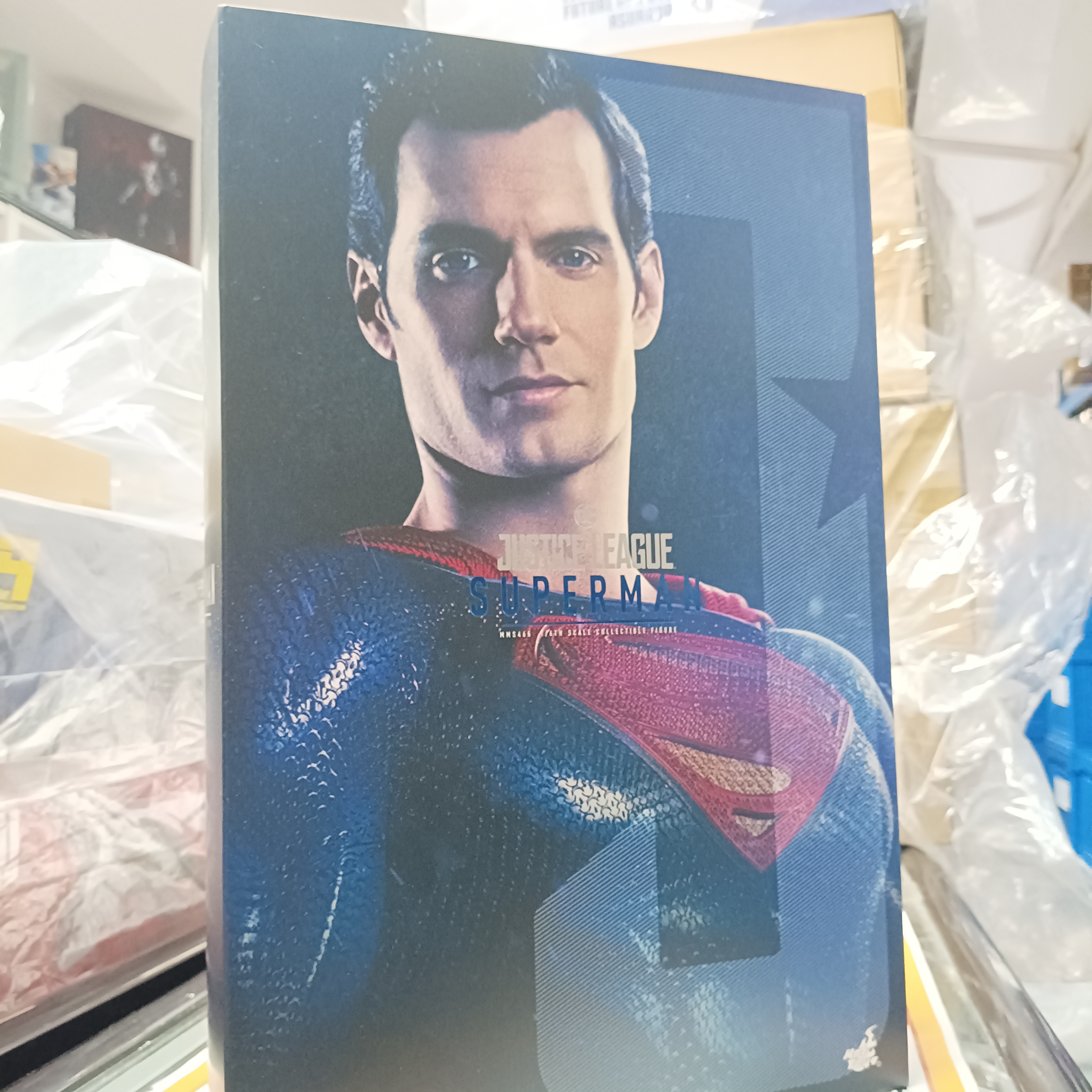 寄賣- Hot Toys mms465 Justice League Superman 正義聯盟 超人