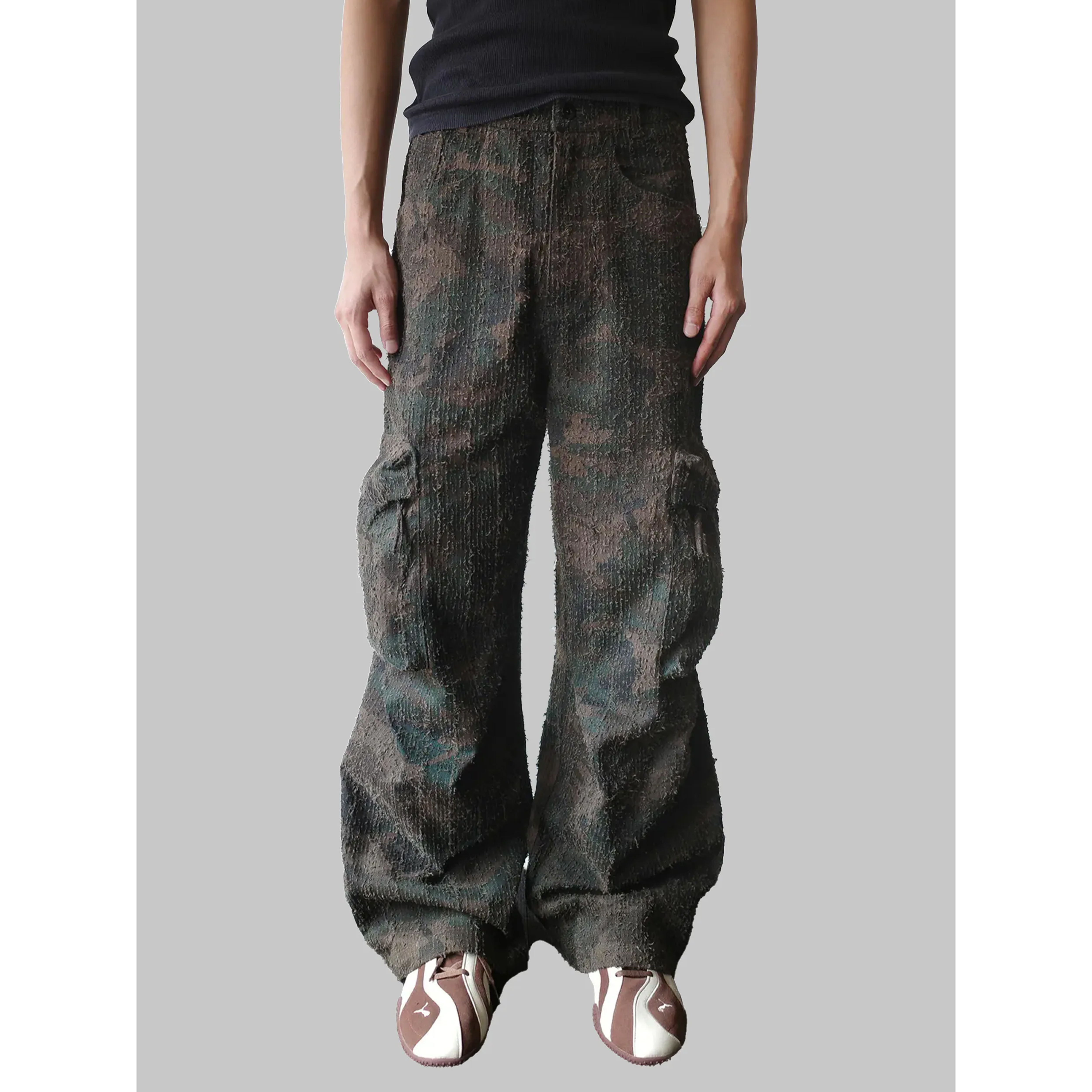 Anonymous Talking Camo Cargo Pants 迷彩口袋長褲