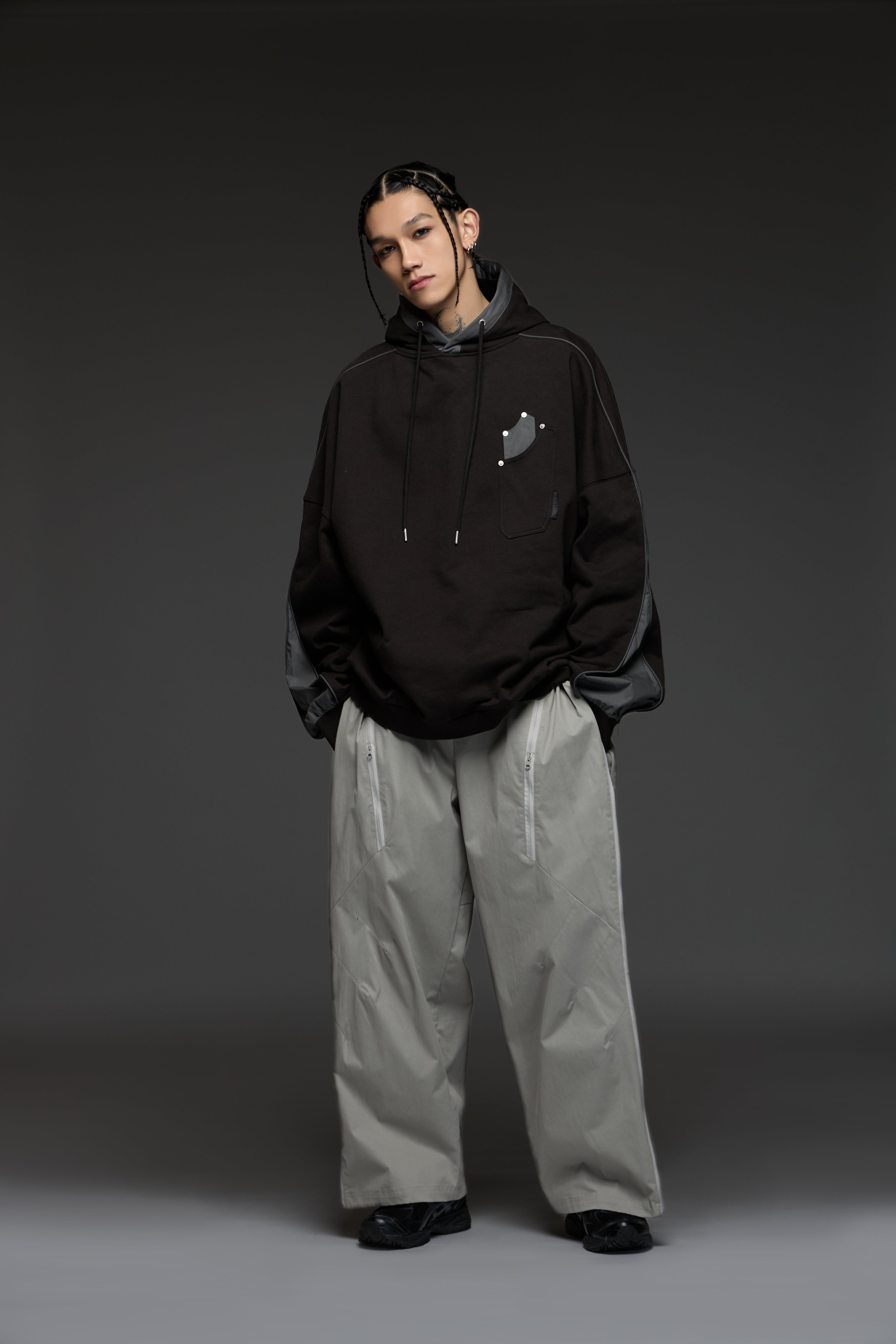 Crack Zip Pants