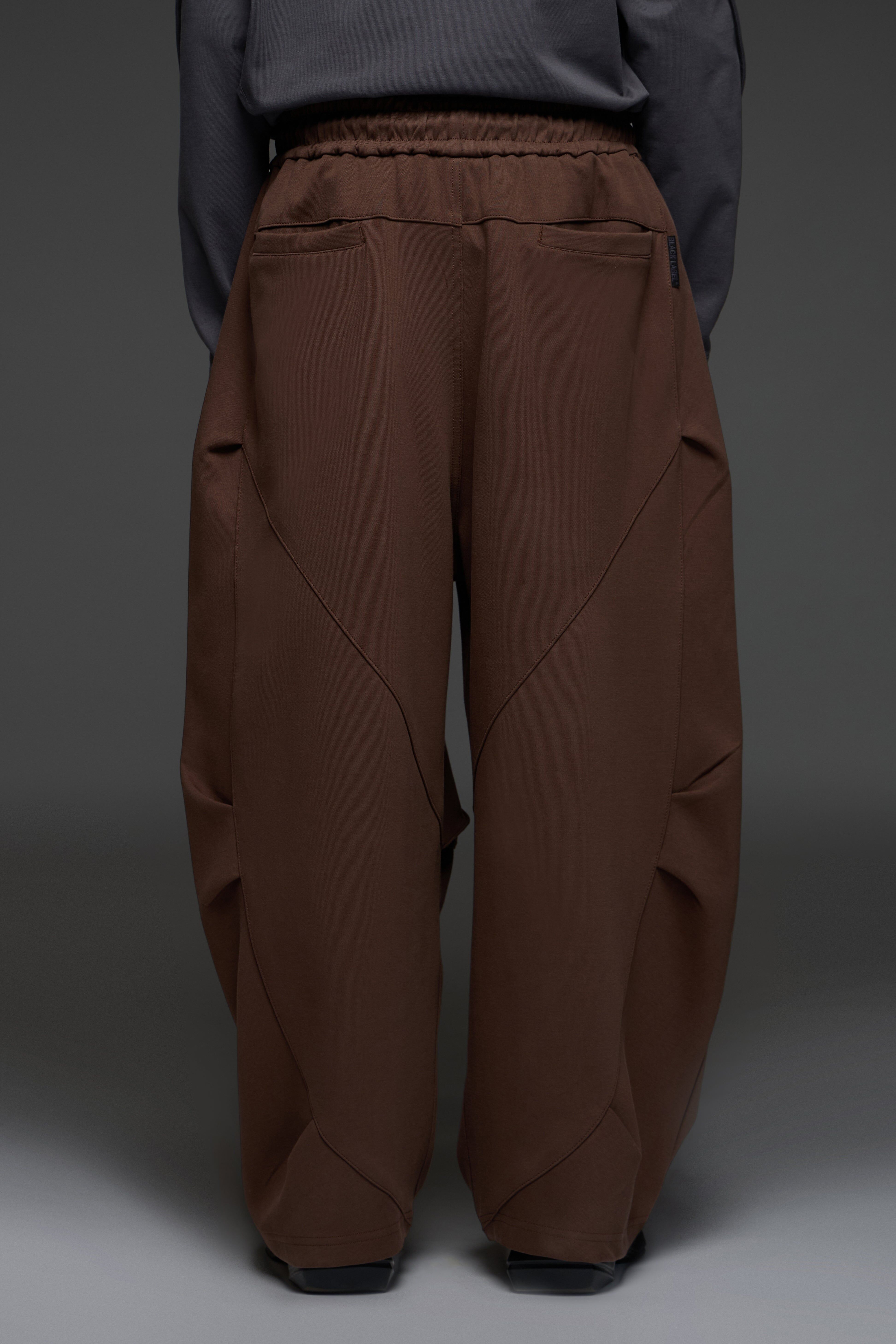 弧形寬版彎刀褲｜Curved Wide Pants