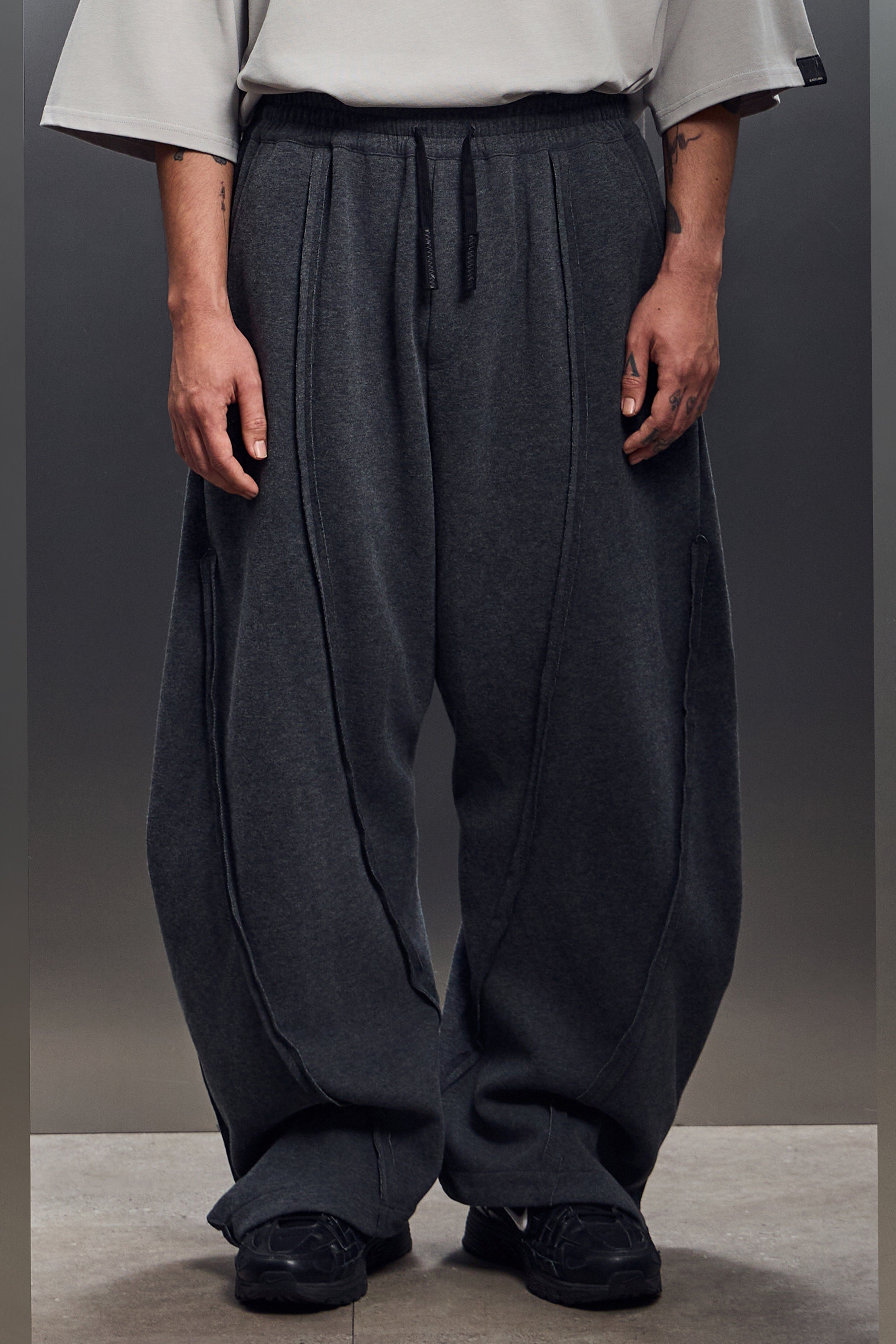 寬鬆弧線彎刀褲｜Loose Machete Pants