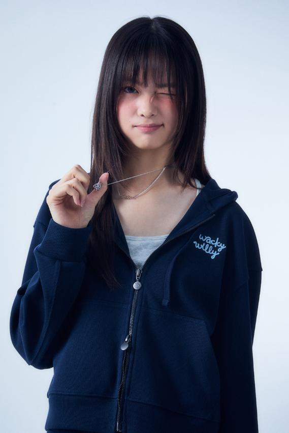 【預購】Wacky Willy WKR082123 女裝針織短版連帽外套