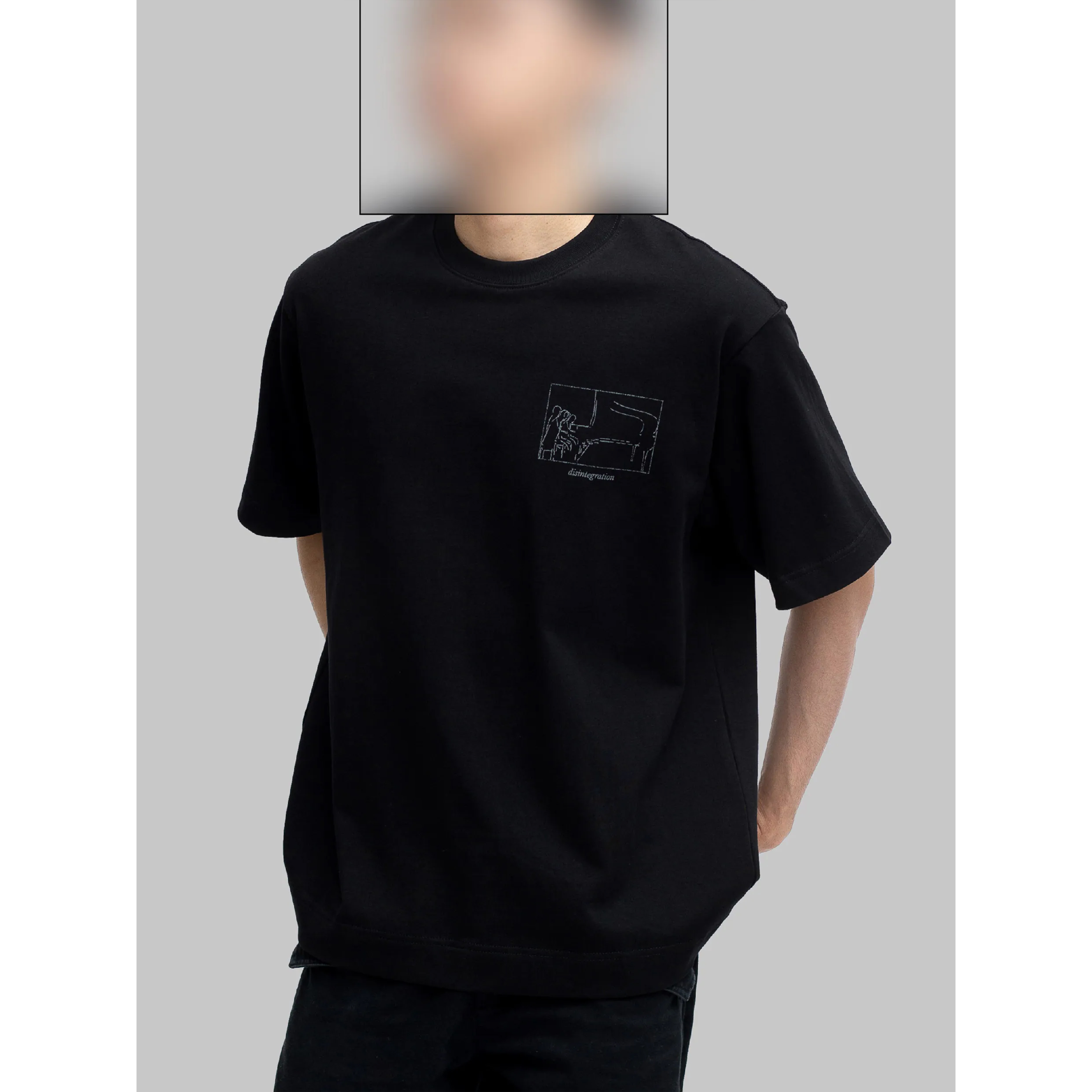 Anonymous Talking Disintegration Tee 解體印花短Tee