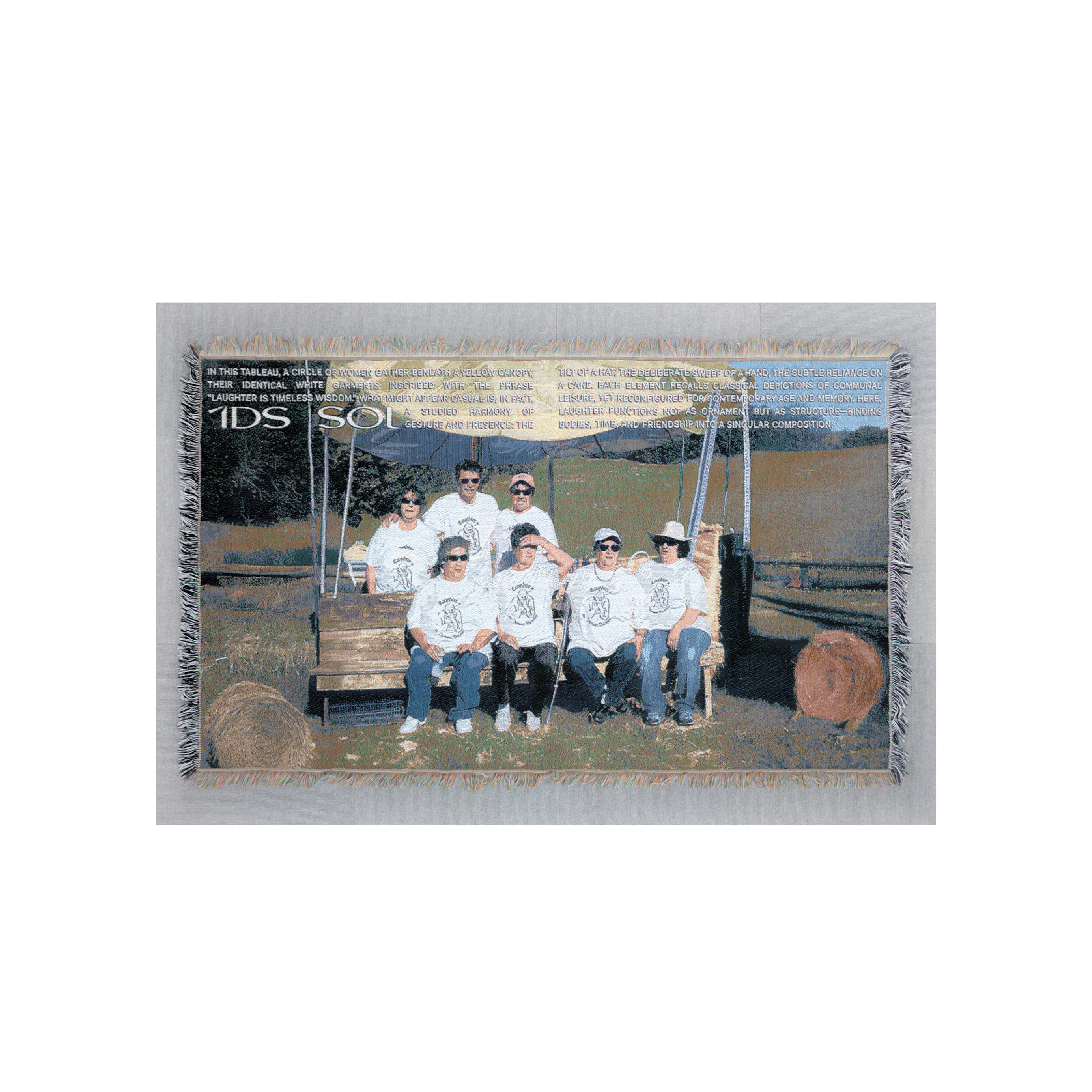 1dyll.assemblage Class Photo Blanket