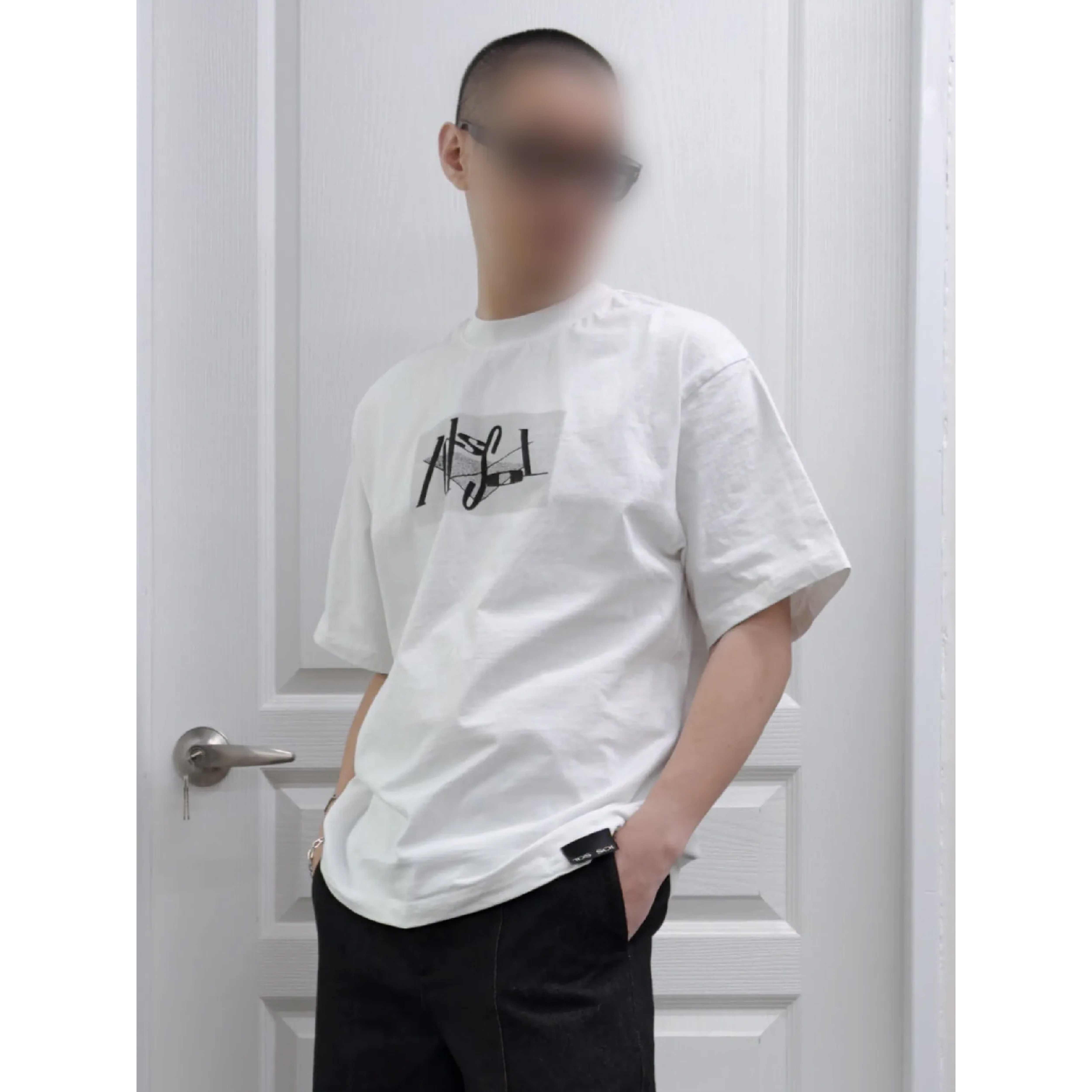 1dyll.assemblage Captcha Boxy Tee