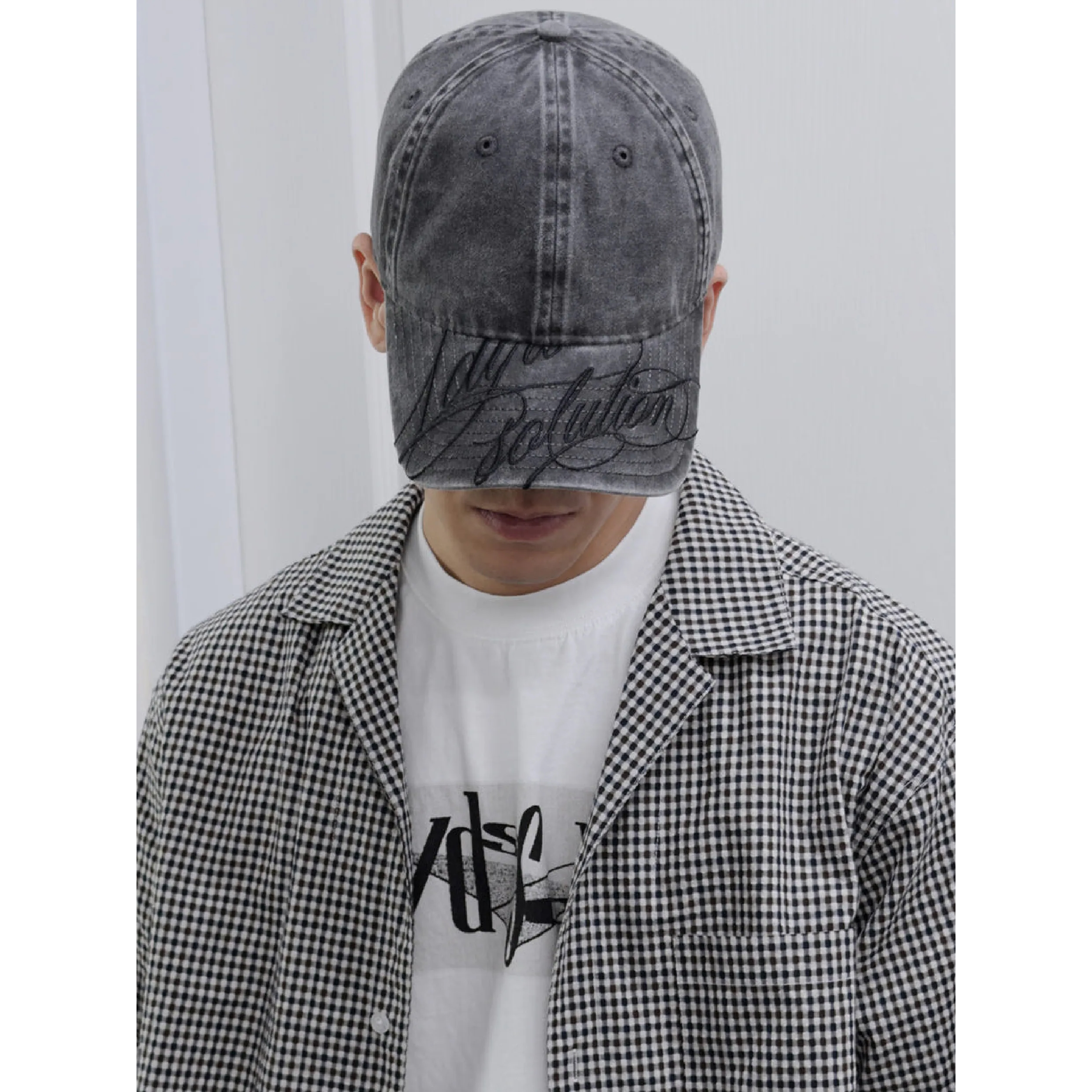 1dyll.assemblage 1ds Cursive Logo Cap
