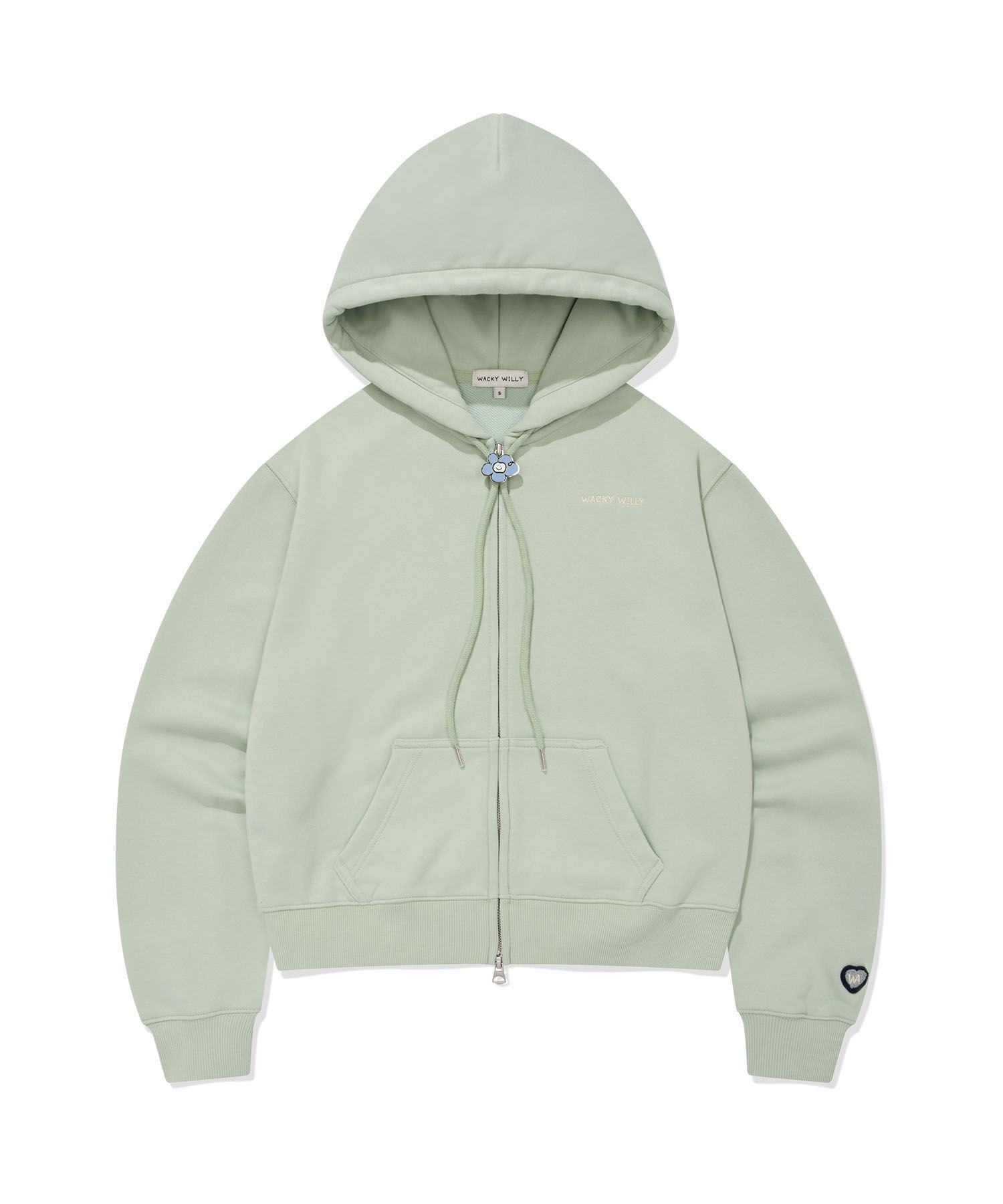 【預購】Wacky Willy WKR082128 女裝Typo Logo短款連帽外套
