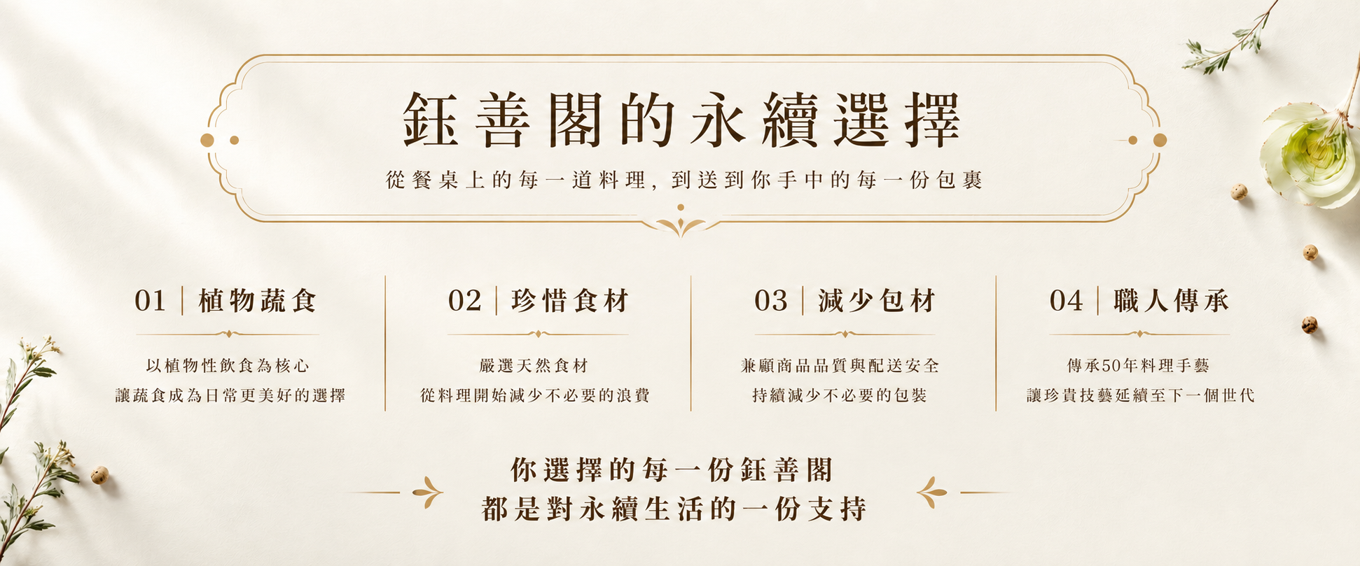 鈺善閣永續餐廳