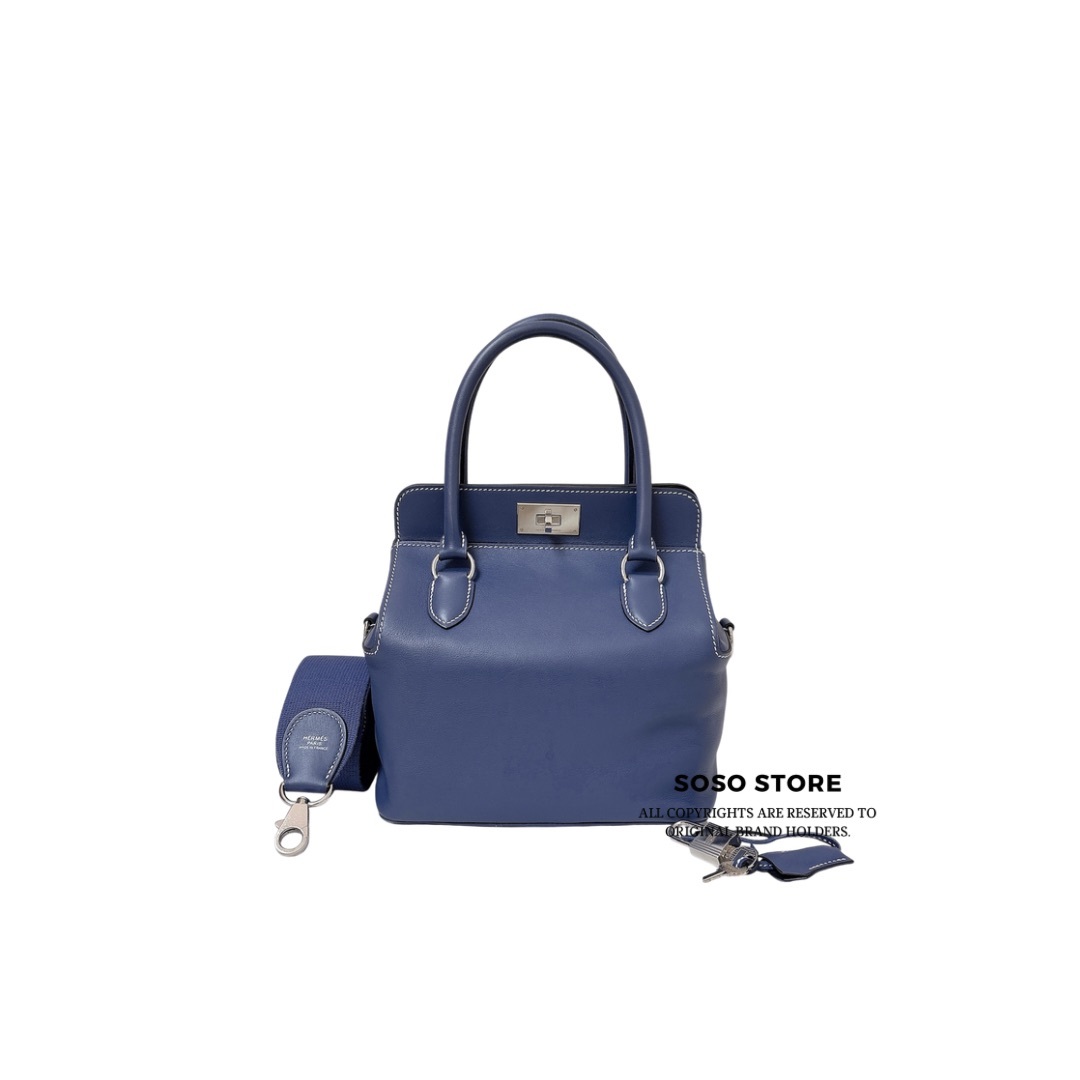 Hermès Toolbox 20 - Bleu Agate / SHW