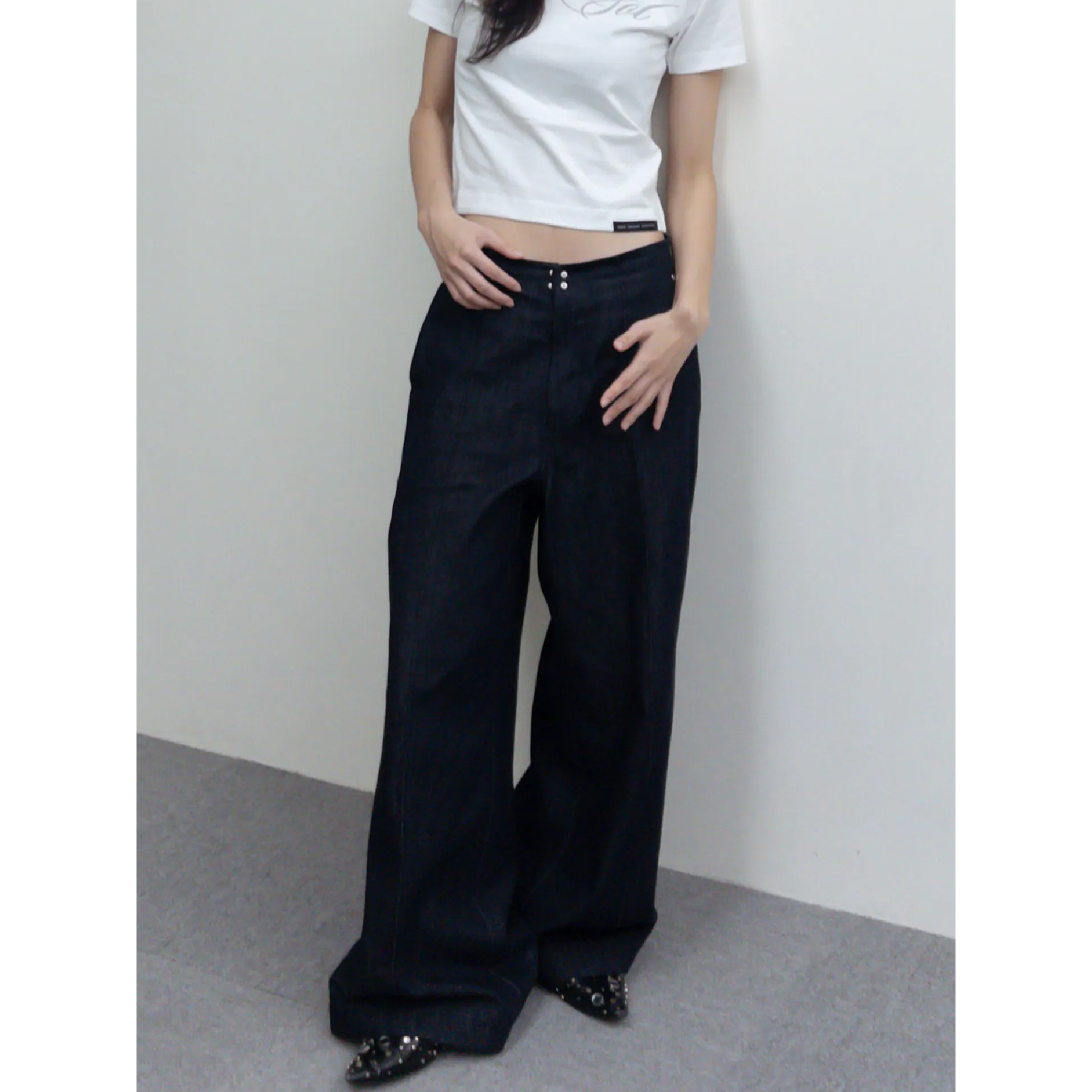 1dyll.assemblage 10SS Type1 Straight-Leg Jeans
