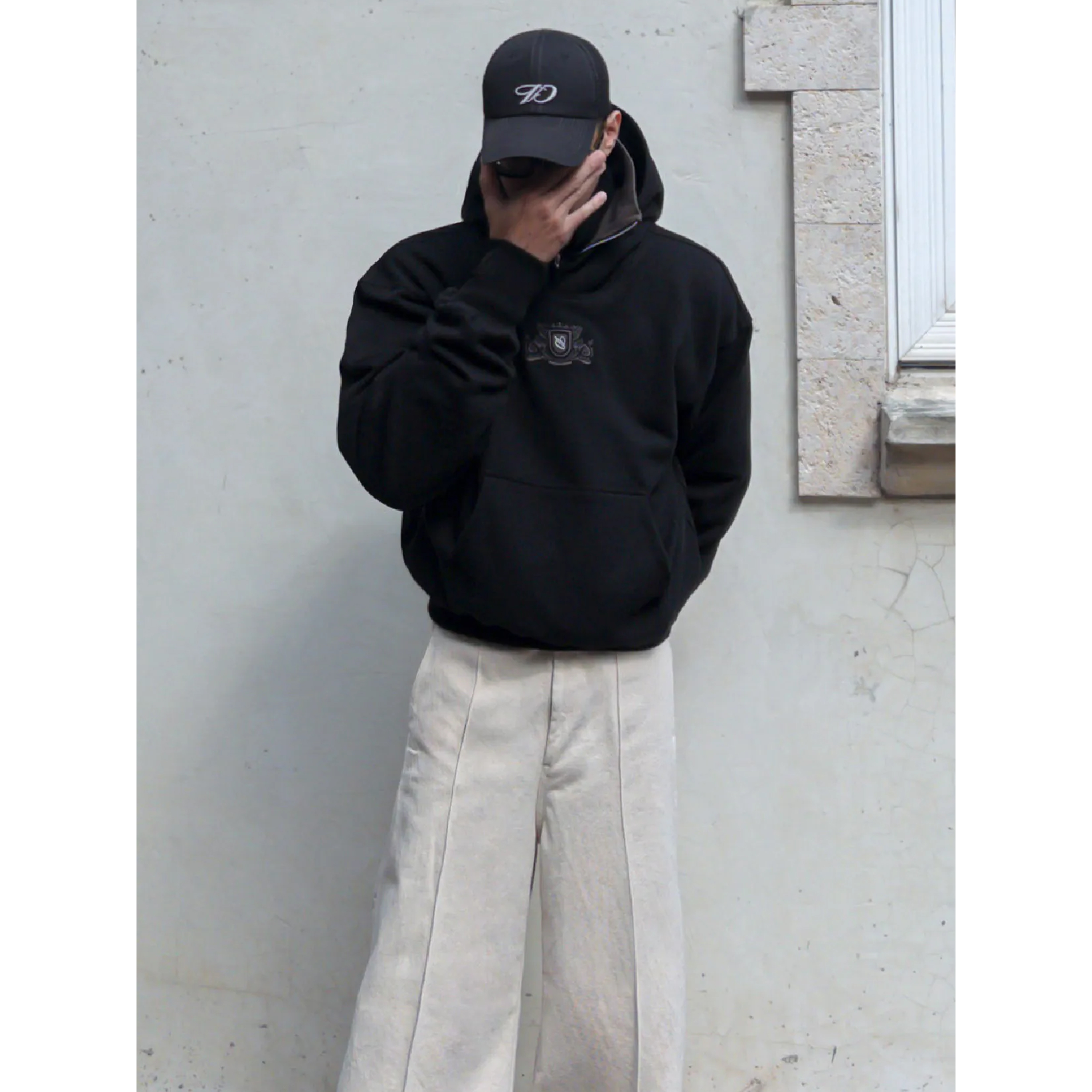 1dyll.assemblage 10SS "Pixiu Pixiu" Logo Hoodie