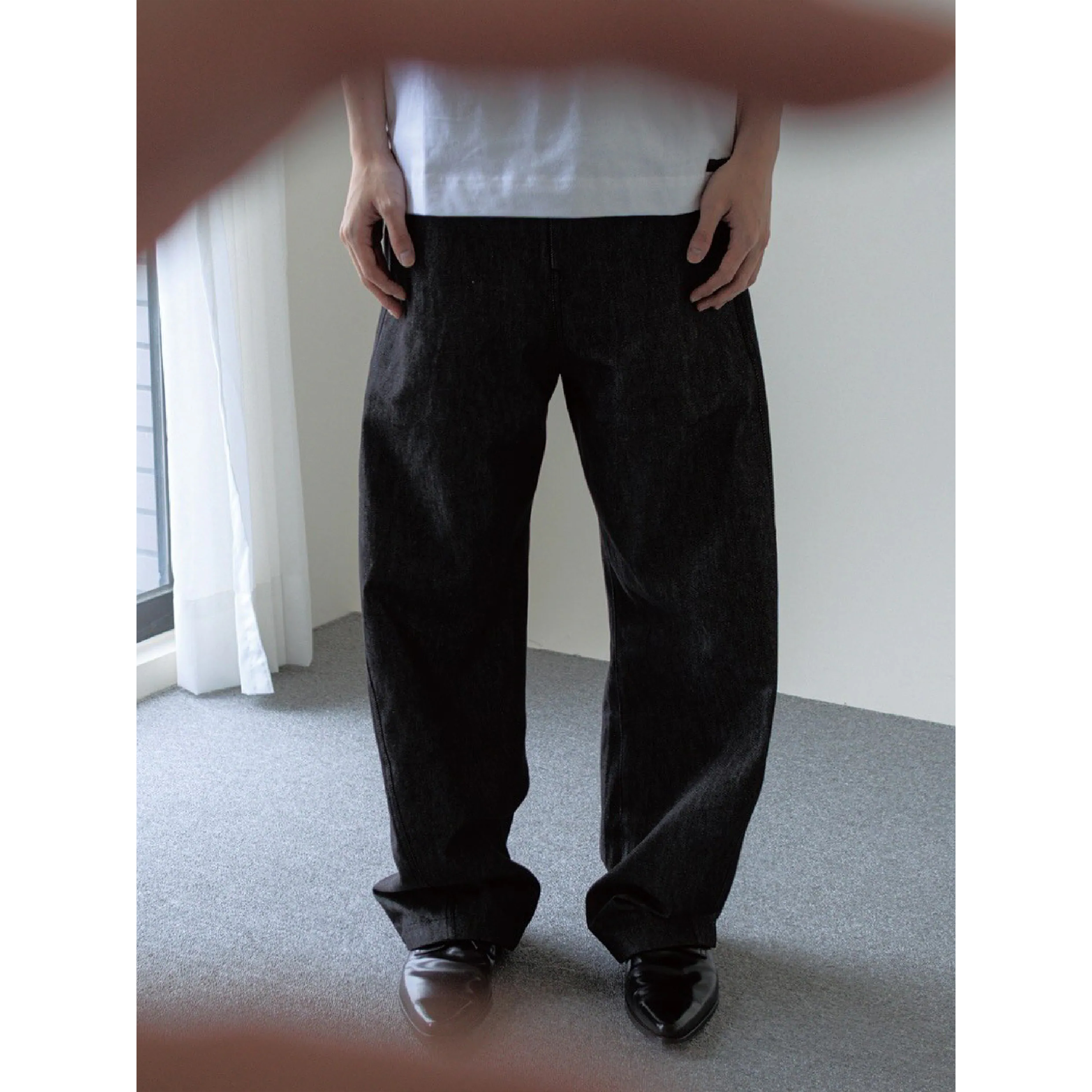 1dyll.assemblage 10SS Phantom Curve One Dollar Pants