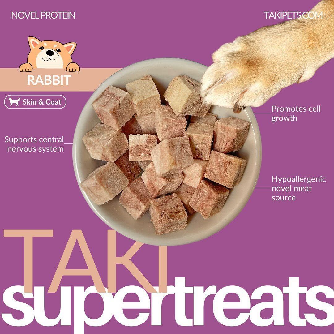 新加坡 Taki 凍乾兔肉 50g (貓狗適用)