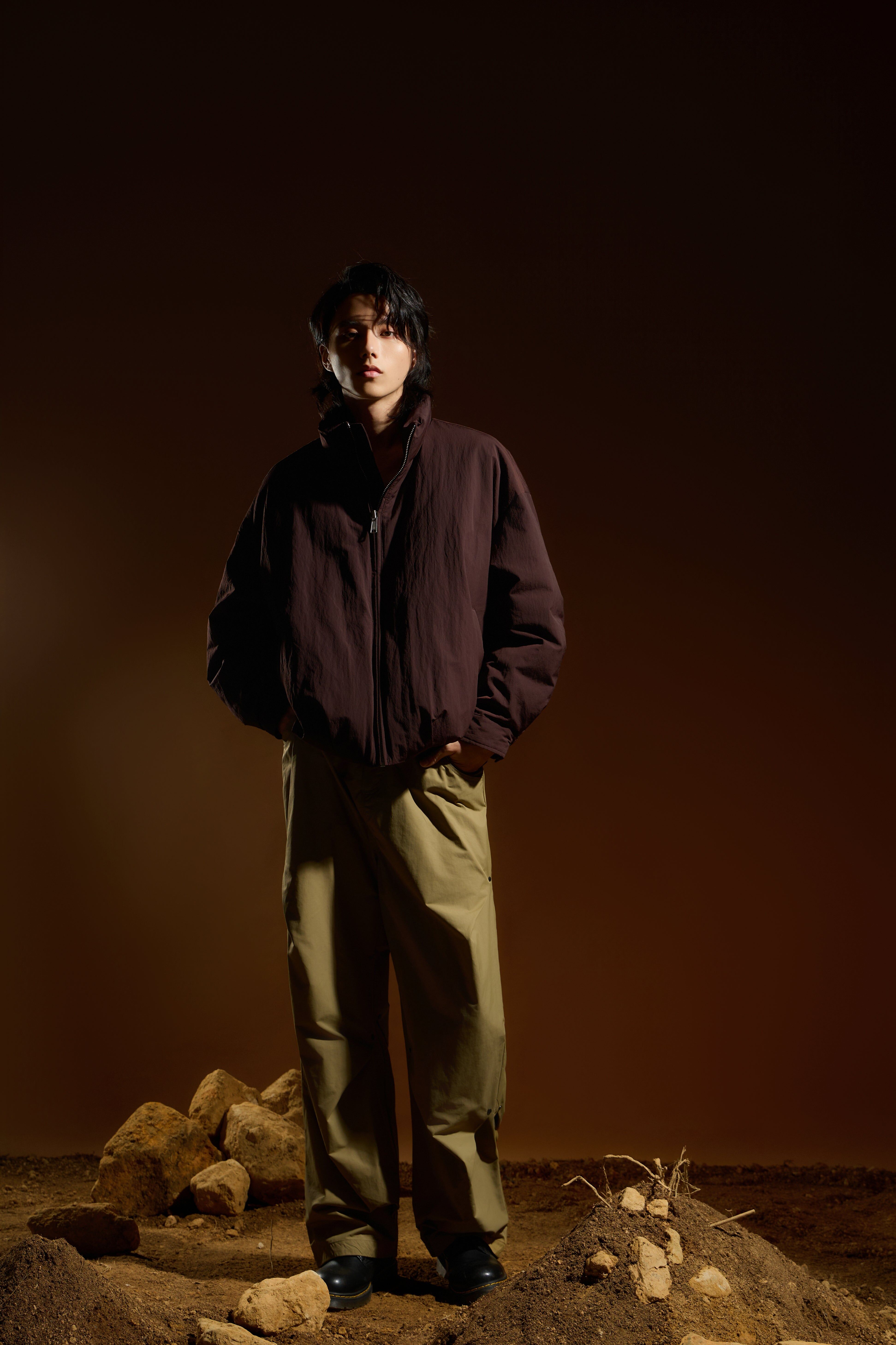 空階摺線褲｜Dimensional Fold Pants