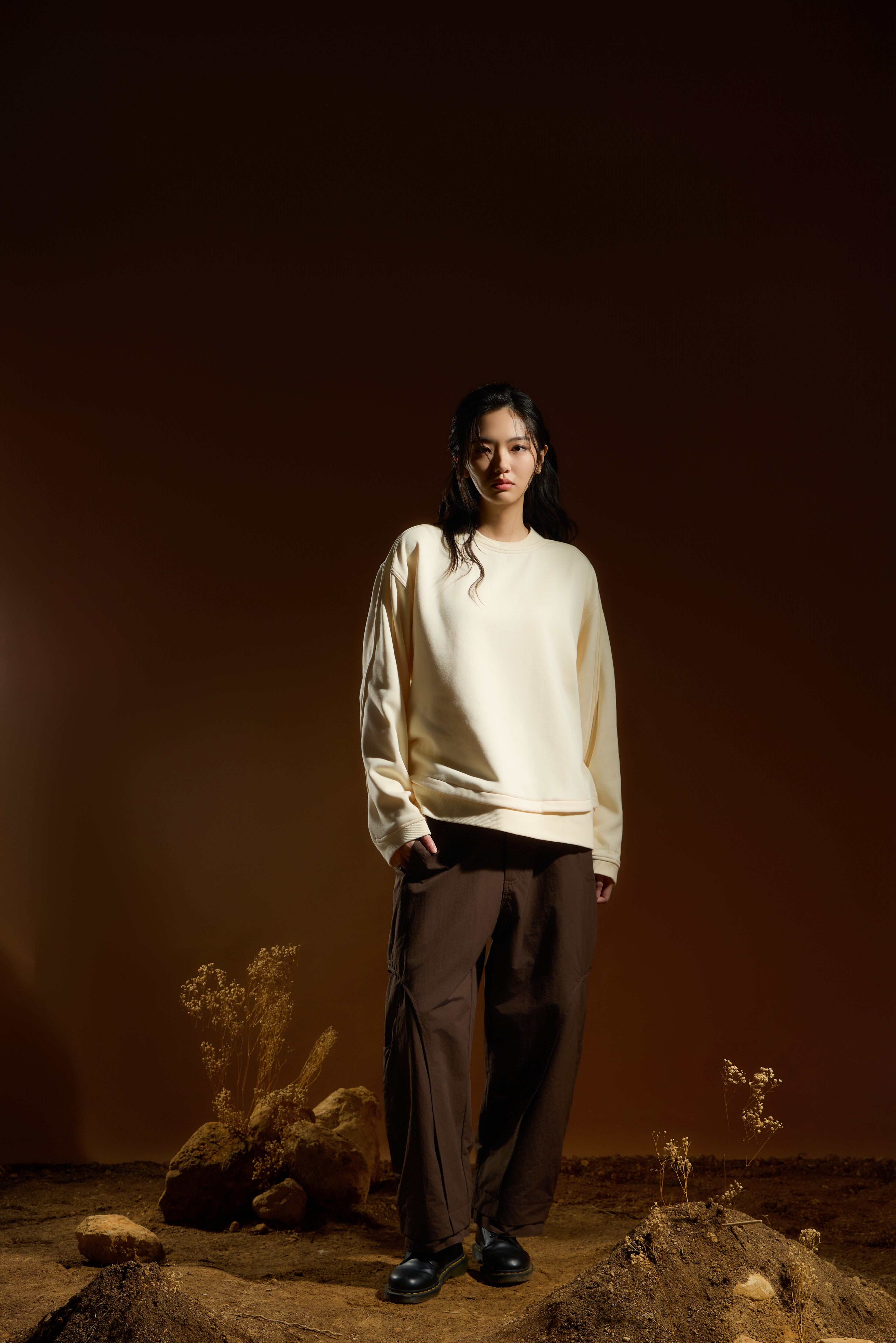 異材沉域拼接褲｜Orbit Segment Pants