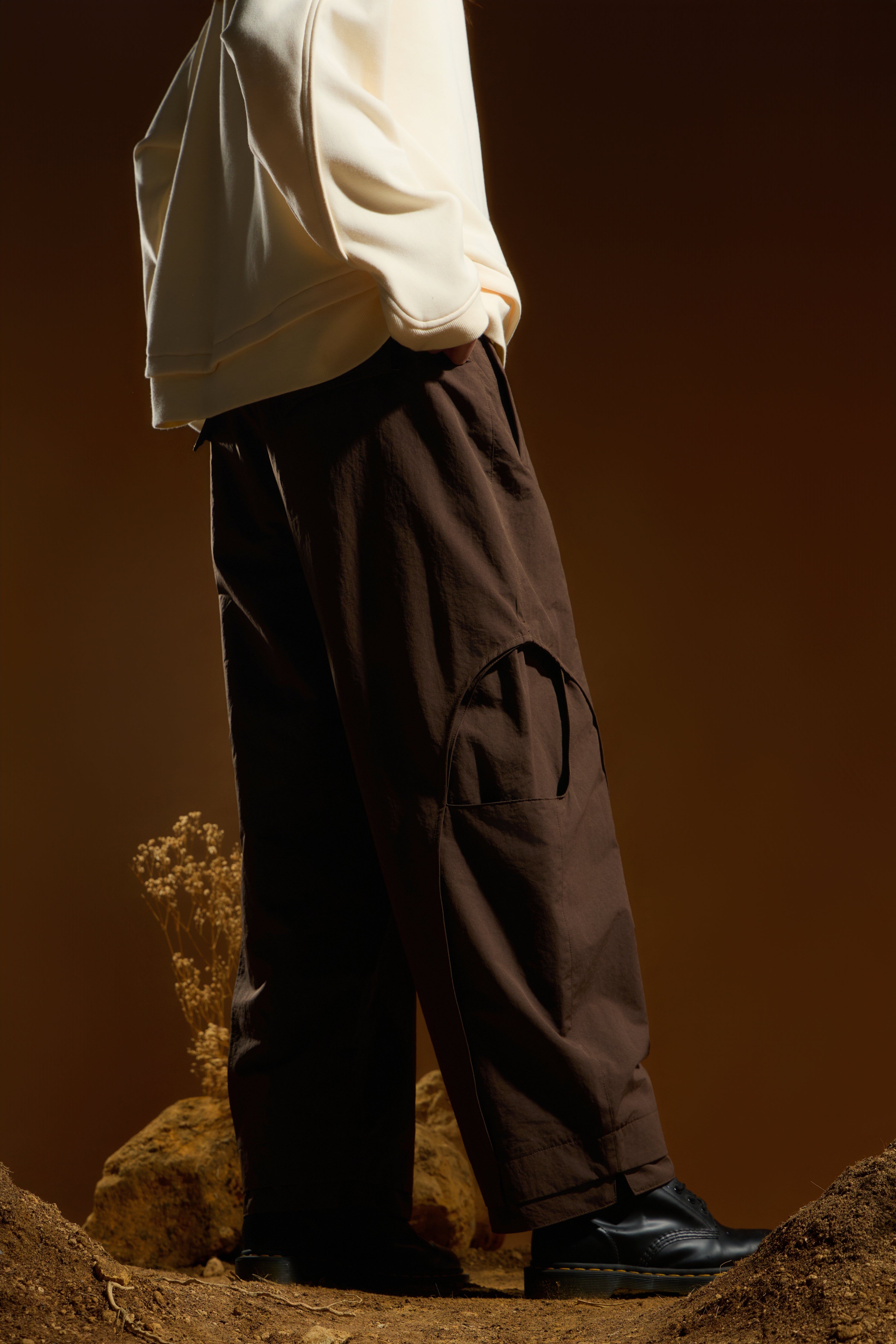 異材沉域拼接褲｜Orbit Segment Pants