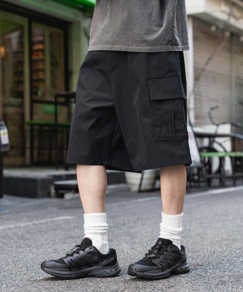 日本 Rocky Monroe Wide Cargo Easy Half Pants [105975133]