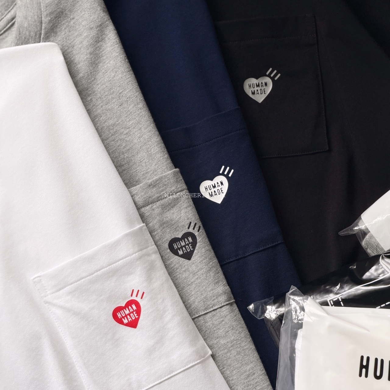 現貨 | Human Made 3-Pack Pocket T-Shirt Set 四色 短袖