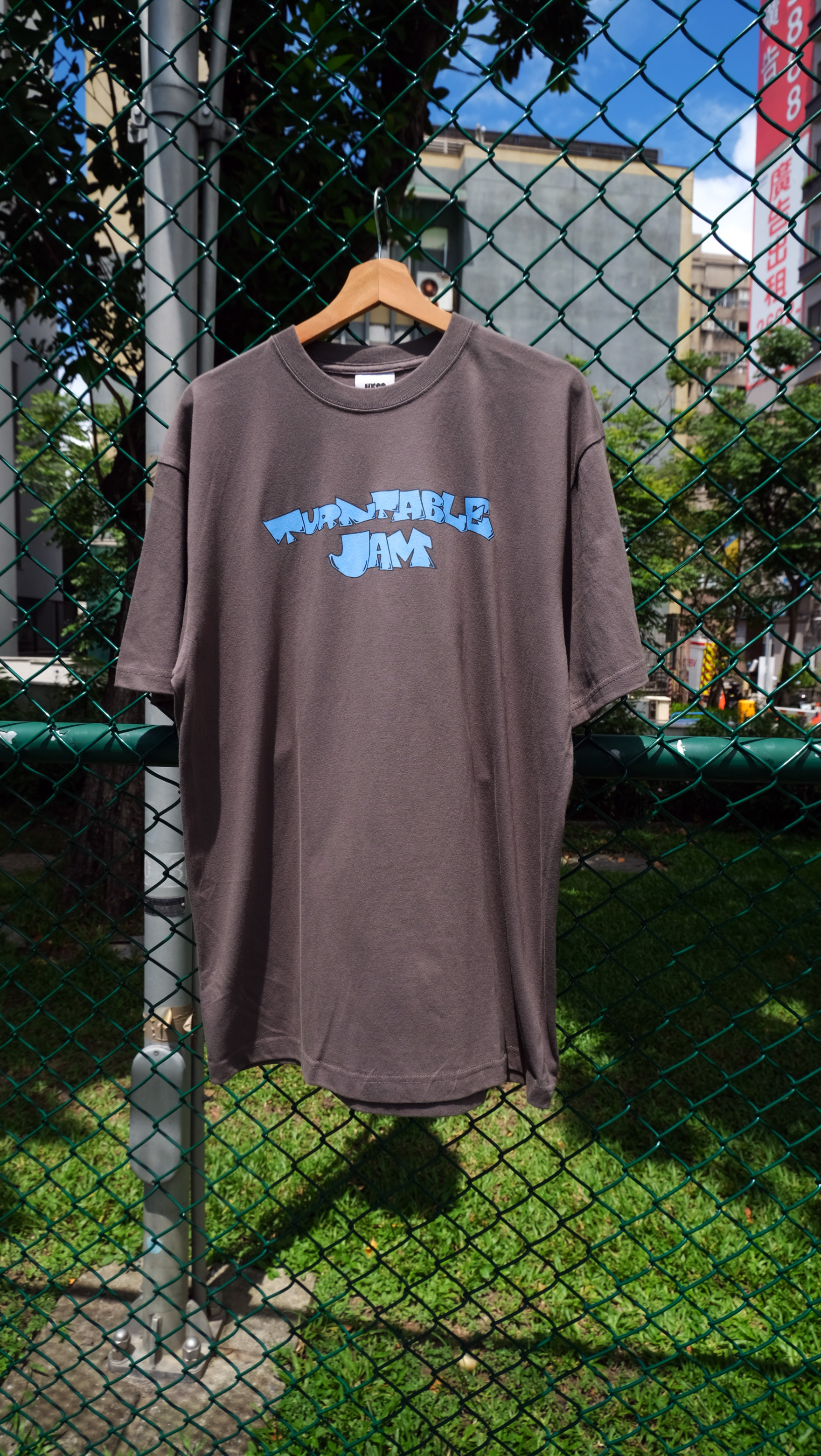 Mess-age x Turntable Jam 碟對碟 Tee / Gray