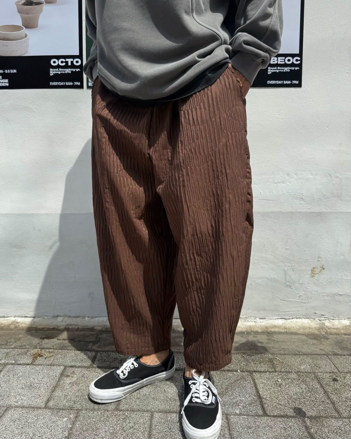 暗紋鬆身褲 RARE-023P