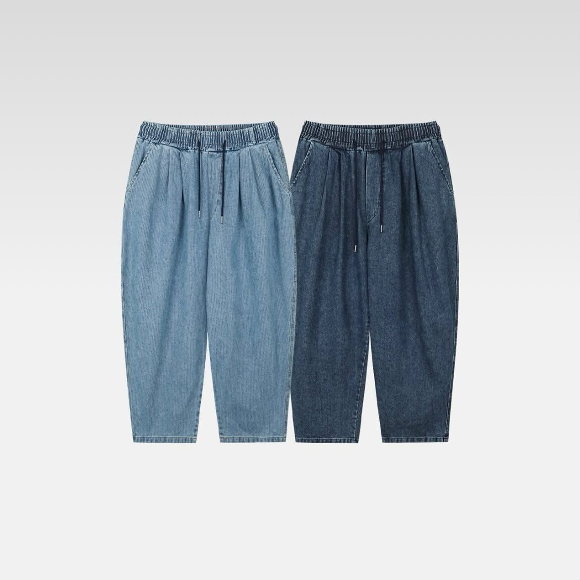 直紋鬆身牛仔褲 RARE-025P