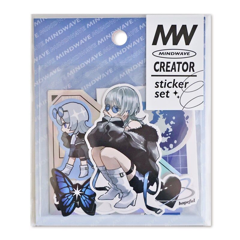 cool 酷炫 Creator 20入貼紙包｜日本Mind Wave