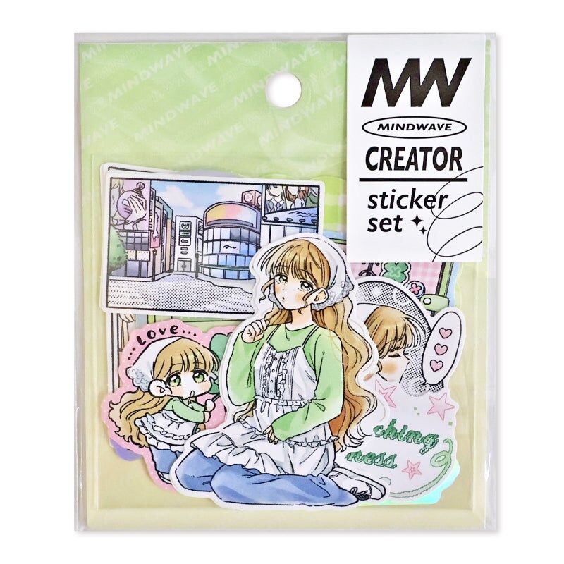 comic 漫畫 Creator 20入貼紙包｜日本Mind Wave