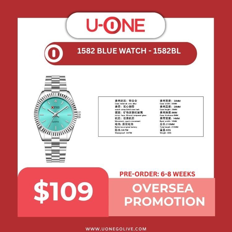 1582 BLUE WATCH - 1582BL