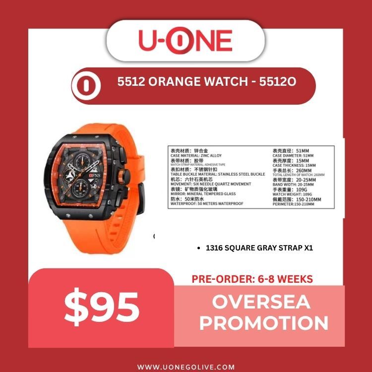 5512 ORANGE WATCH - 5512O