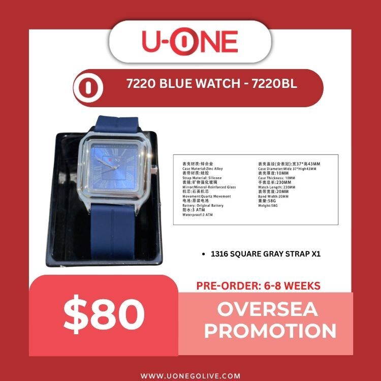 7220 BLUE WATCH - 7220BL
