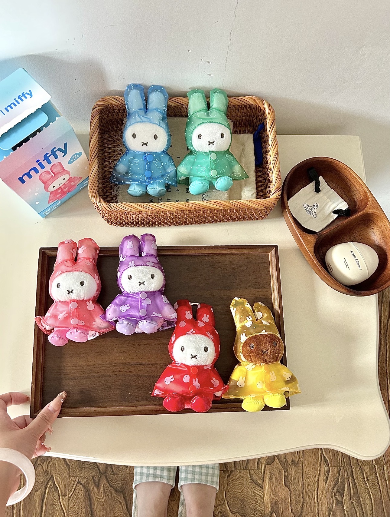 【 新品單盒超商免運 】VIPO x miffy 米菲雨衣系列掛件盲盒