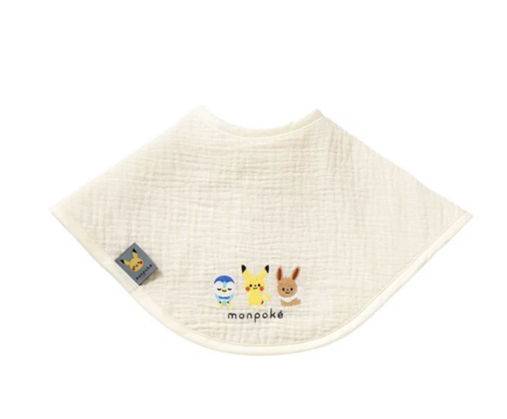 10Mois monpoké 薄棉紗雙向口水巾