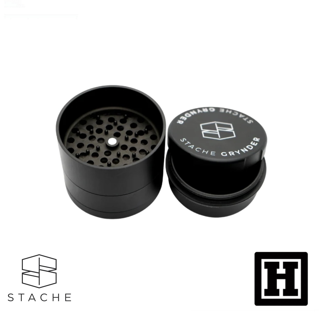 Stache Heavy Duty Herb Grinder 五片式 研磨儲存罐