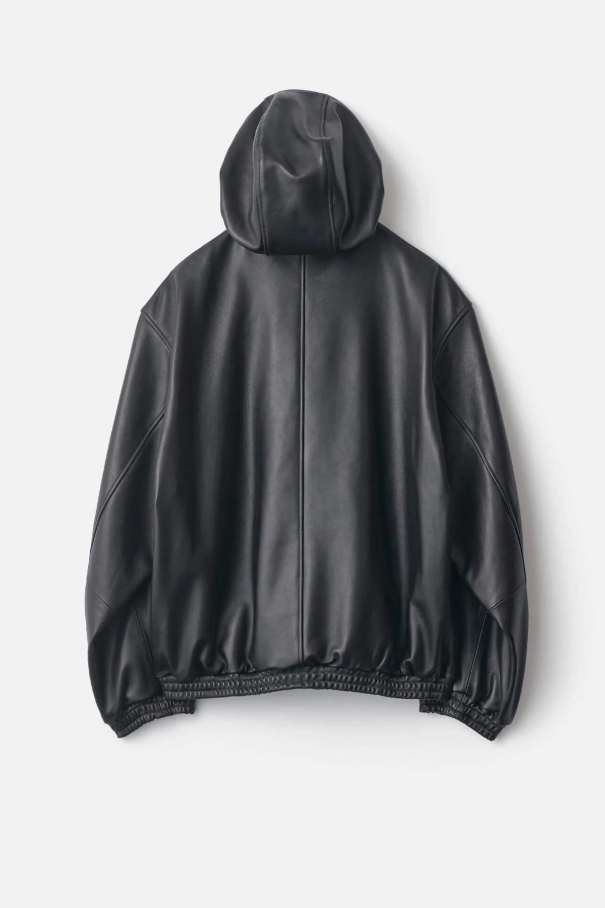 ssstein LAMB LEATER HOOD JACKET