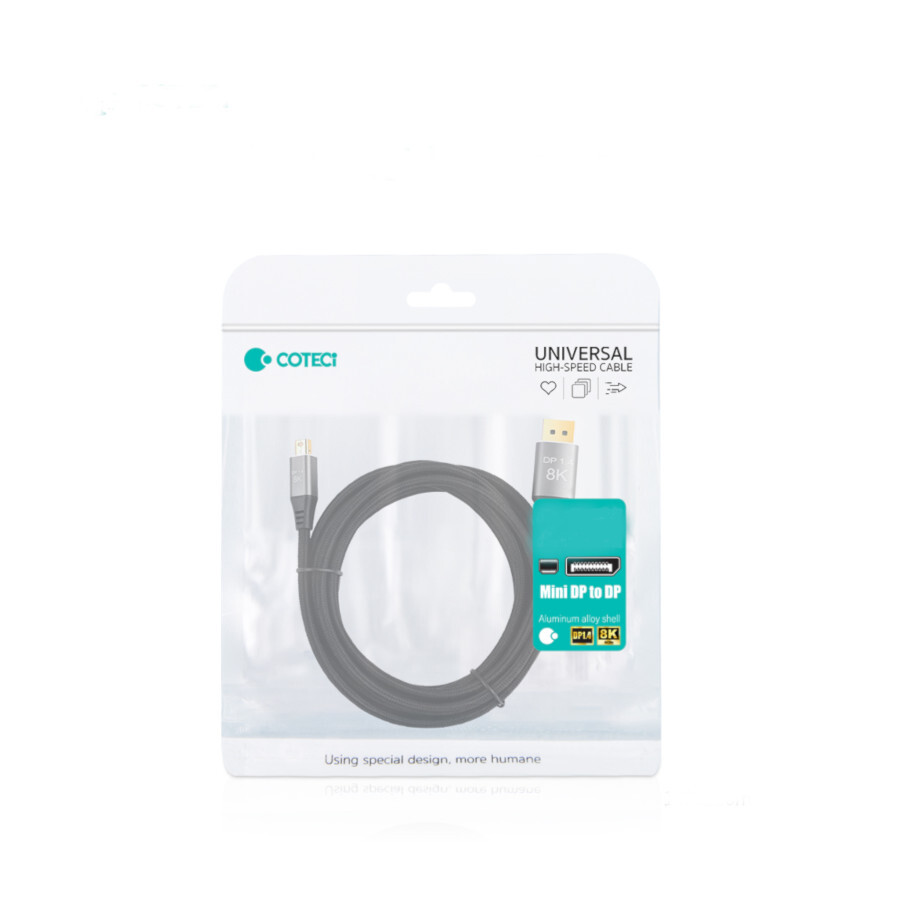 COTECi MlNl DP To DP1.4 8K60Hz 4K144Hz HD Cable 1M – 87401-1M