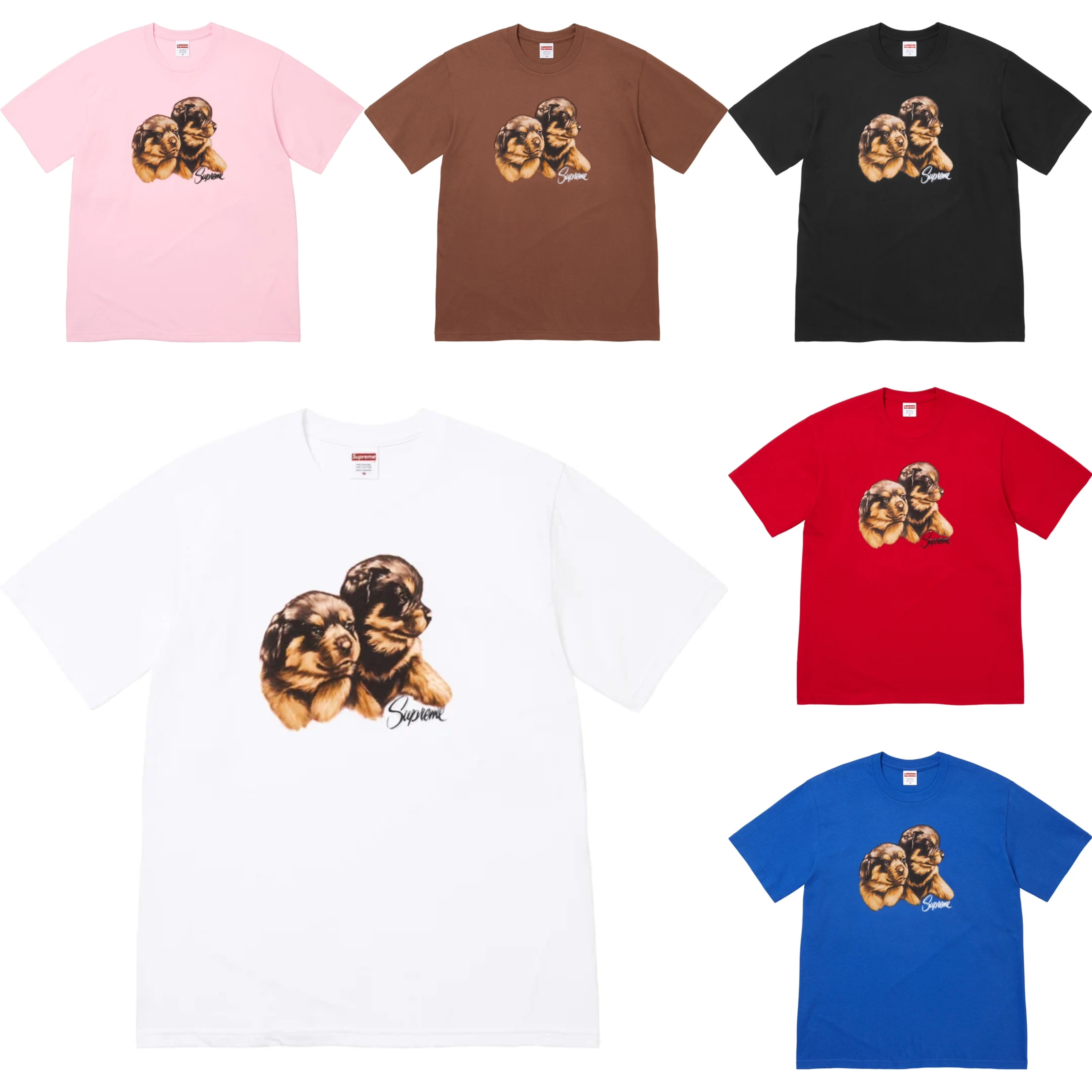 預購┃Supreme 26FW puppies Tee 狗狗 短袖 短T