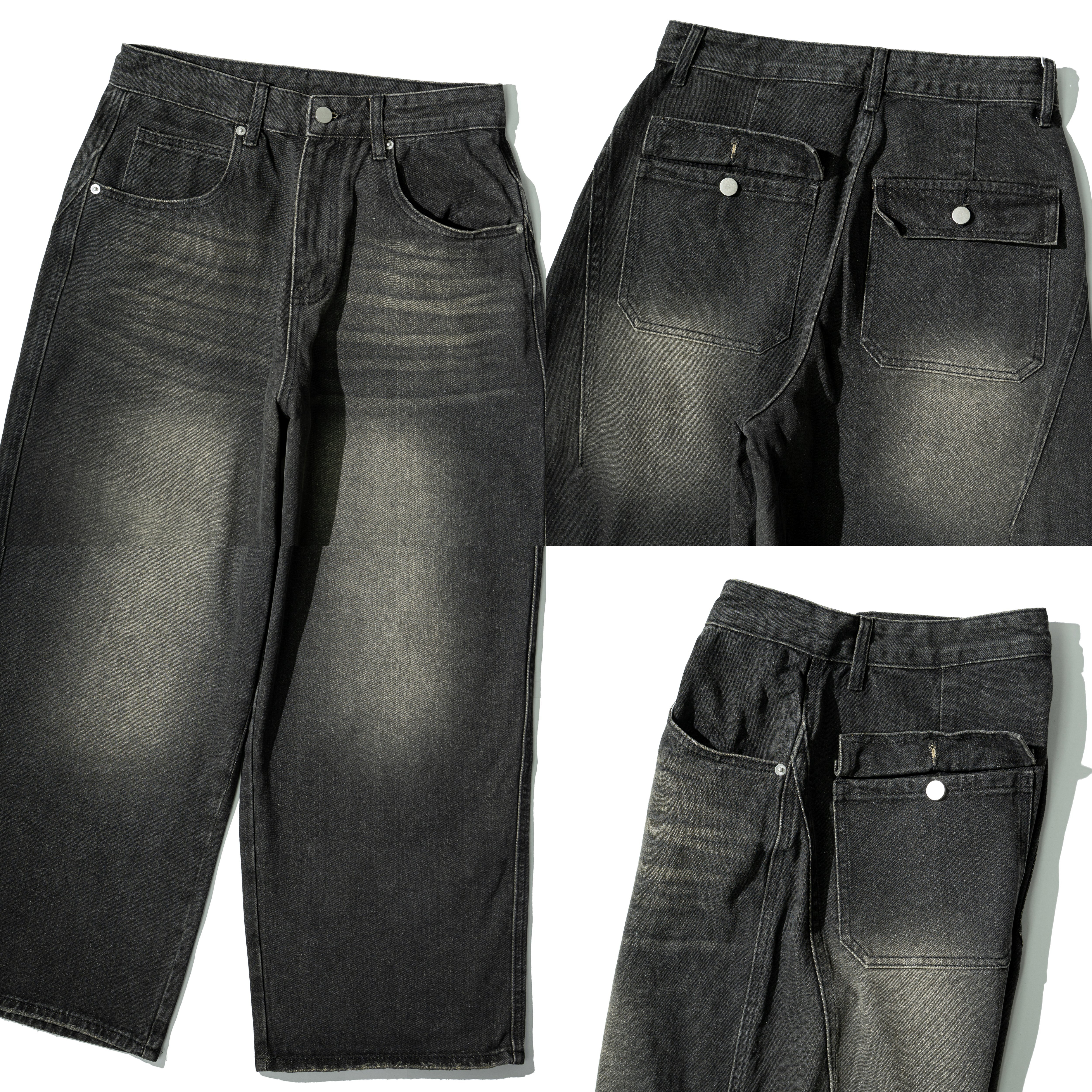 Deck Straight Denim Pants 復古版型 直筒牛仔褲 [K135]