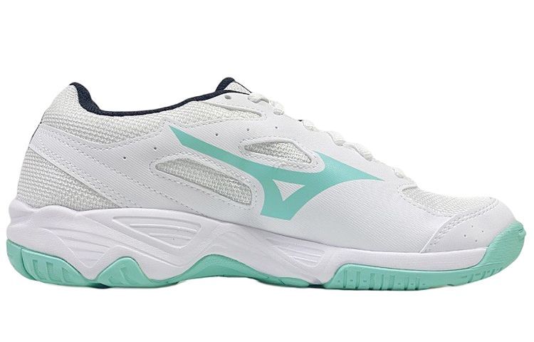 【代購】Mizuno Cyclone Speed 1 CN Cushioning Slip Resistant Abrasion Resistant Breathable Low top Volleyball Shoes Unisex V1GA218111