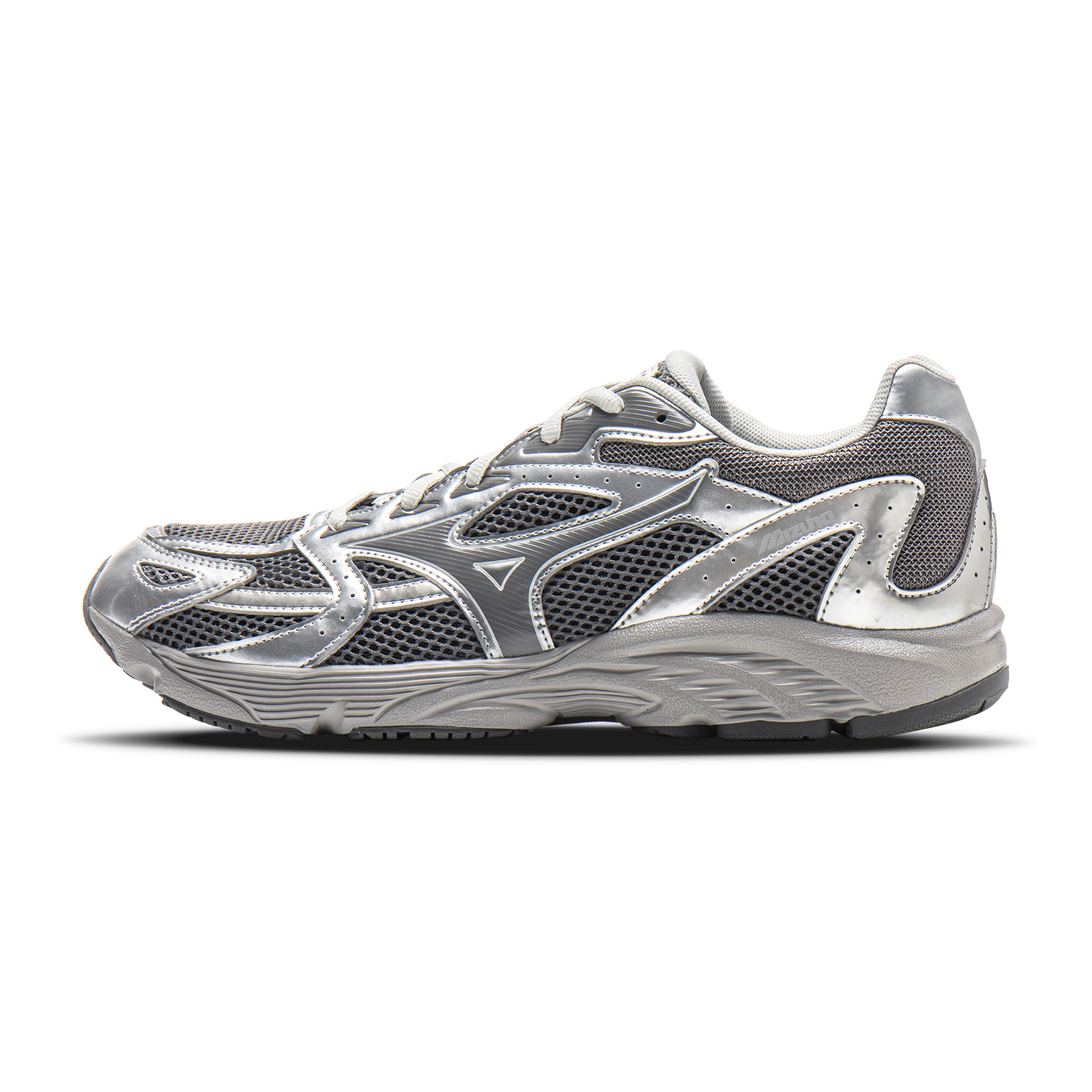 【代購】Mizuno SPARK CN Low top Running Shoes Unisex Silver Gray D1GH242805